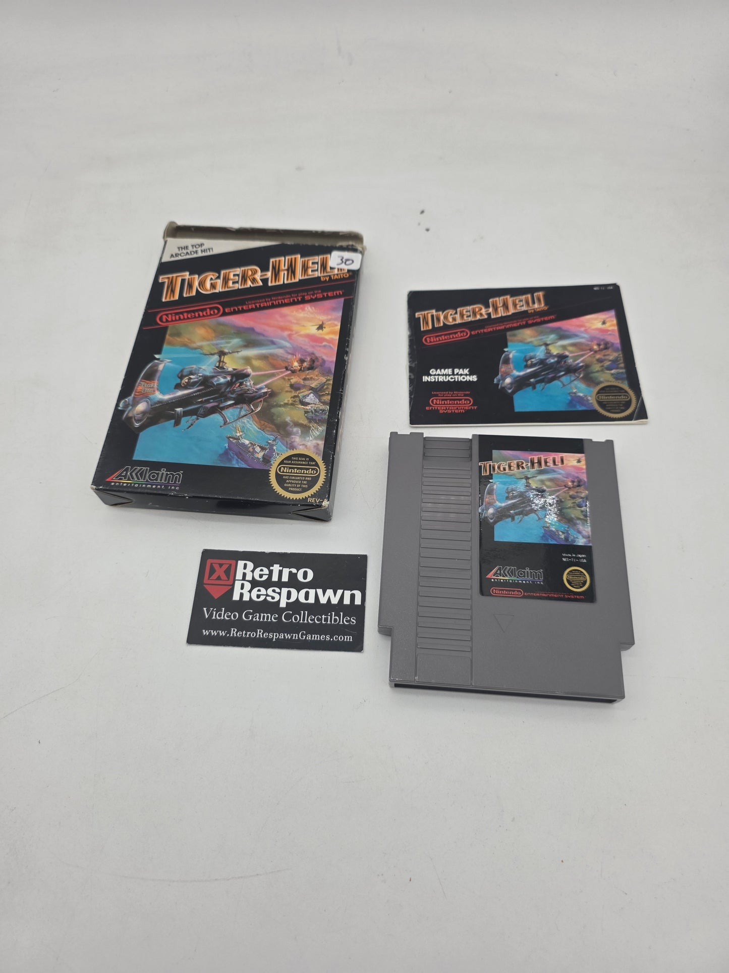 Tiger-Heli - NES (Complete)