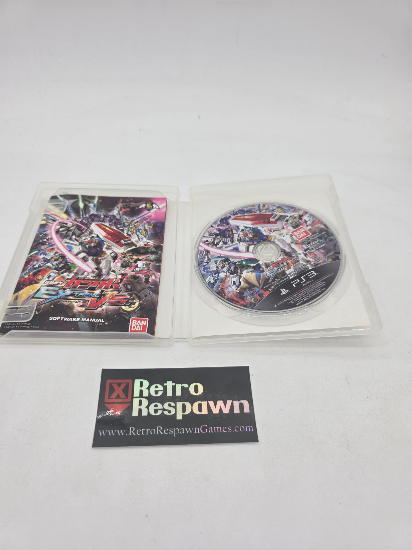 Mobile Suit Gundam: Extreme Vs - JP Playstation 3 (Complete)