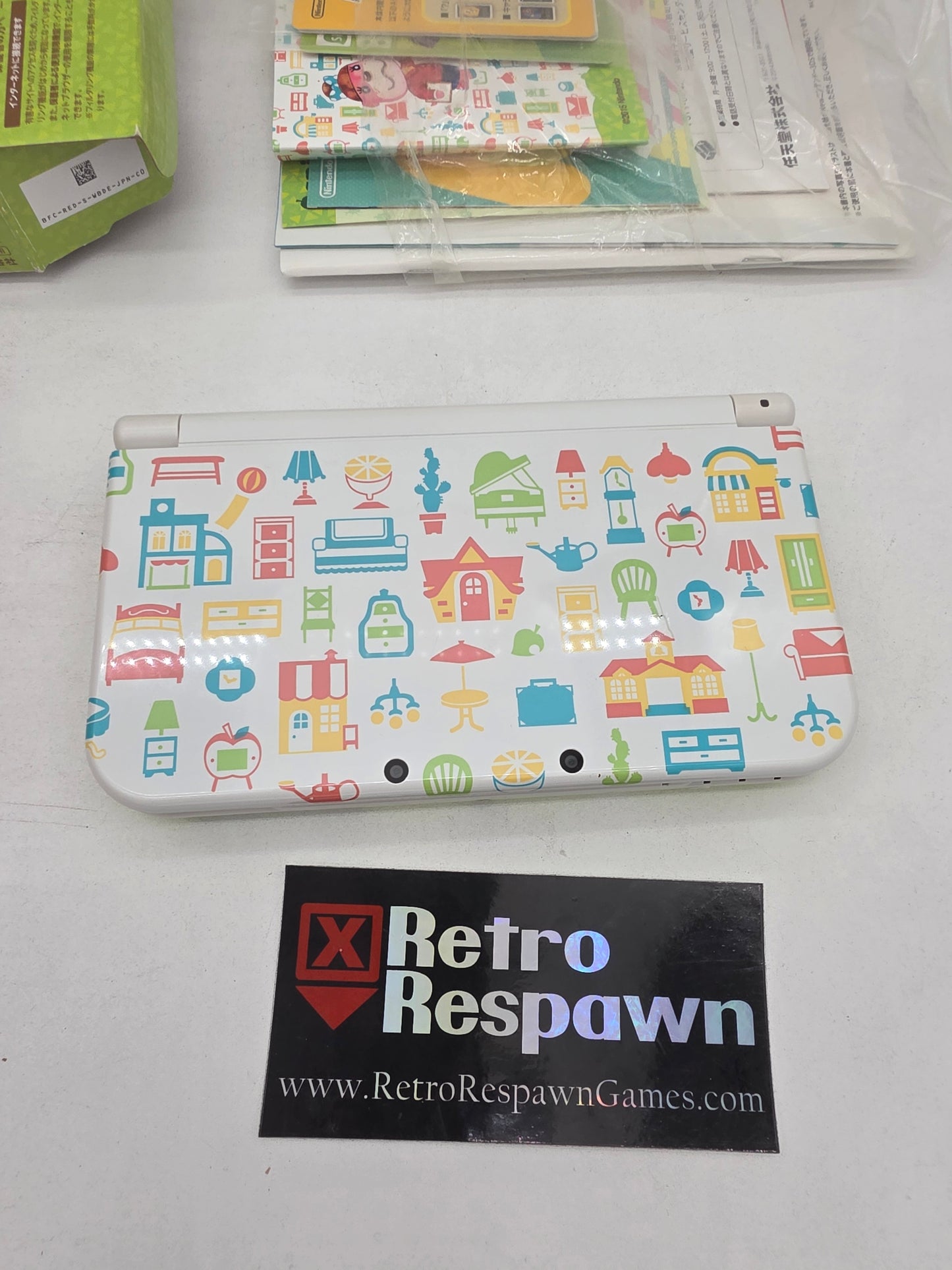 Modded New Nintendo 3DS LL Happy Home Designer - JP Nintendo 3DS (Complete)