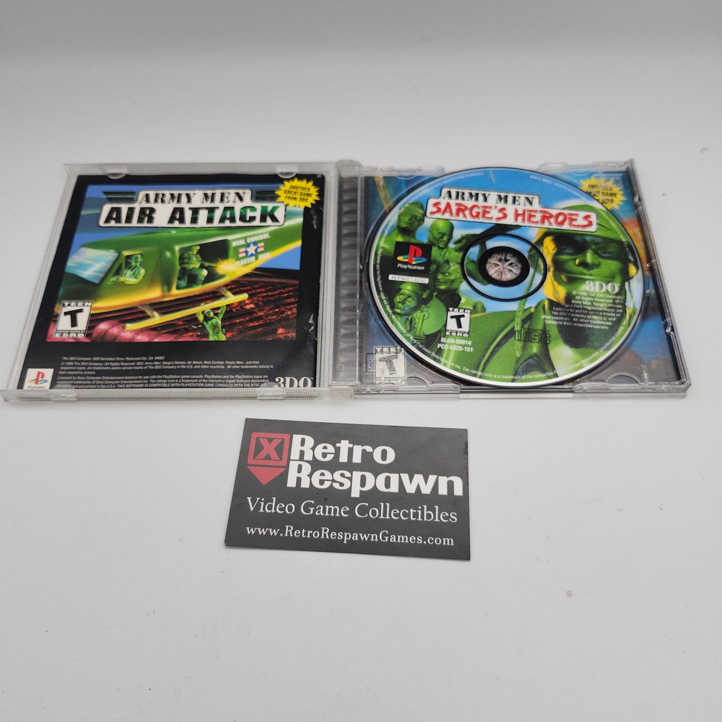 Army Men Sarge's Heroes - Playstation (Complete)