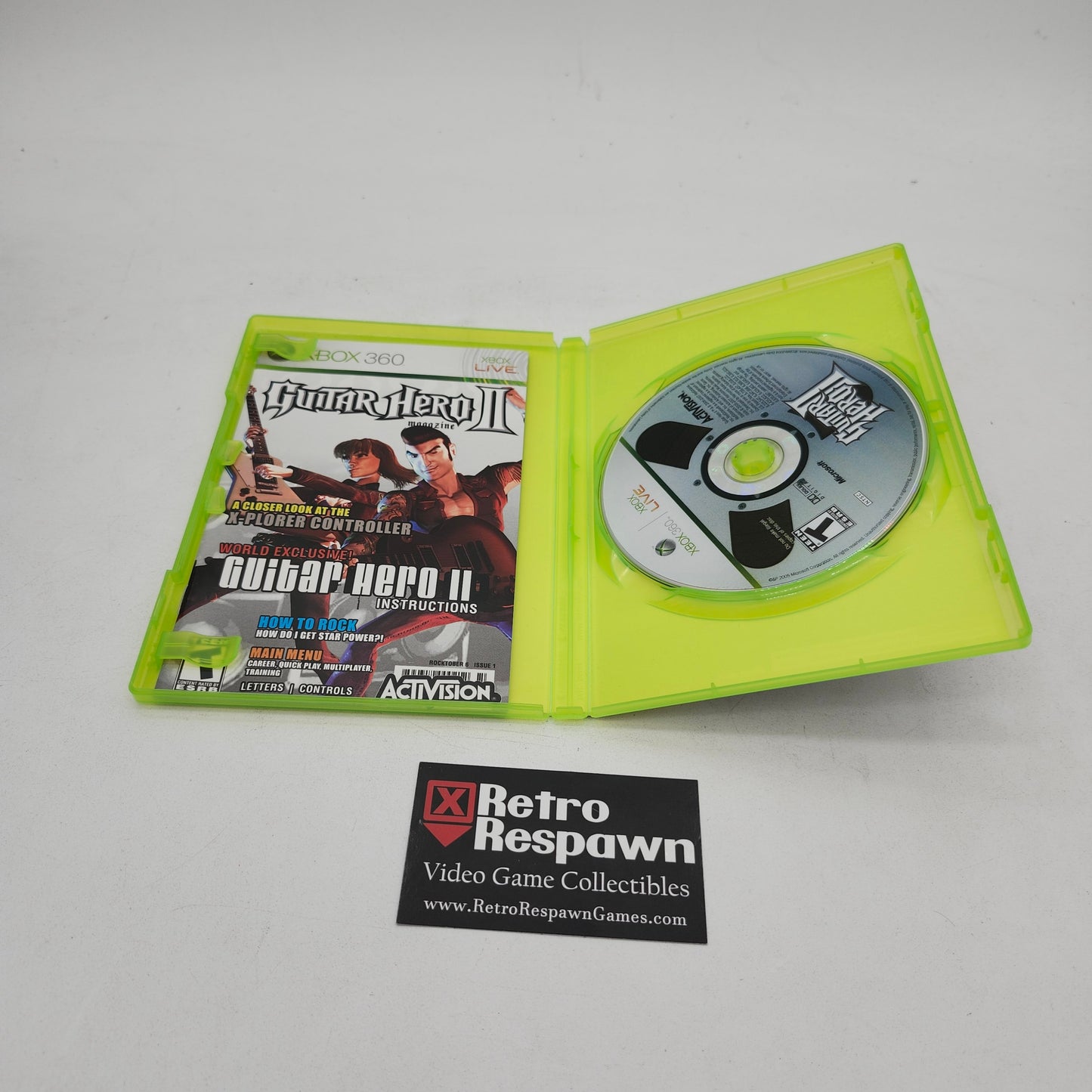 Guitar Hero II - Xbox 360 (Complete)