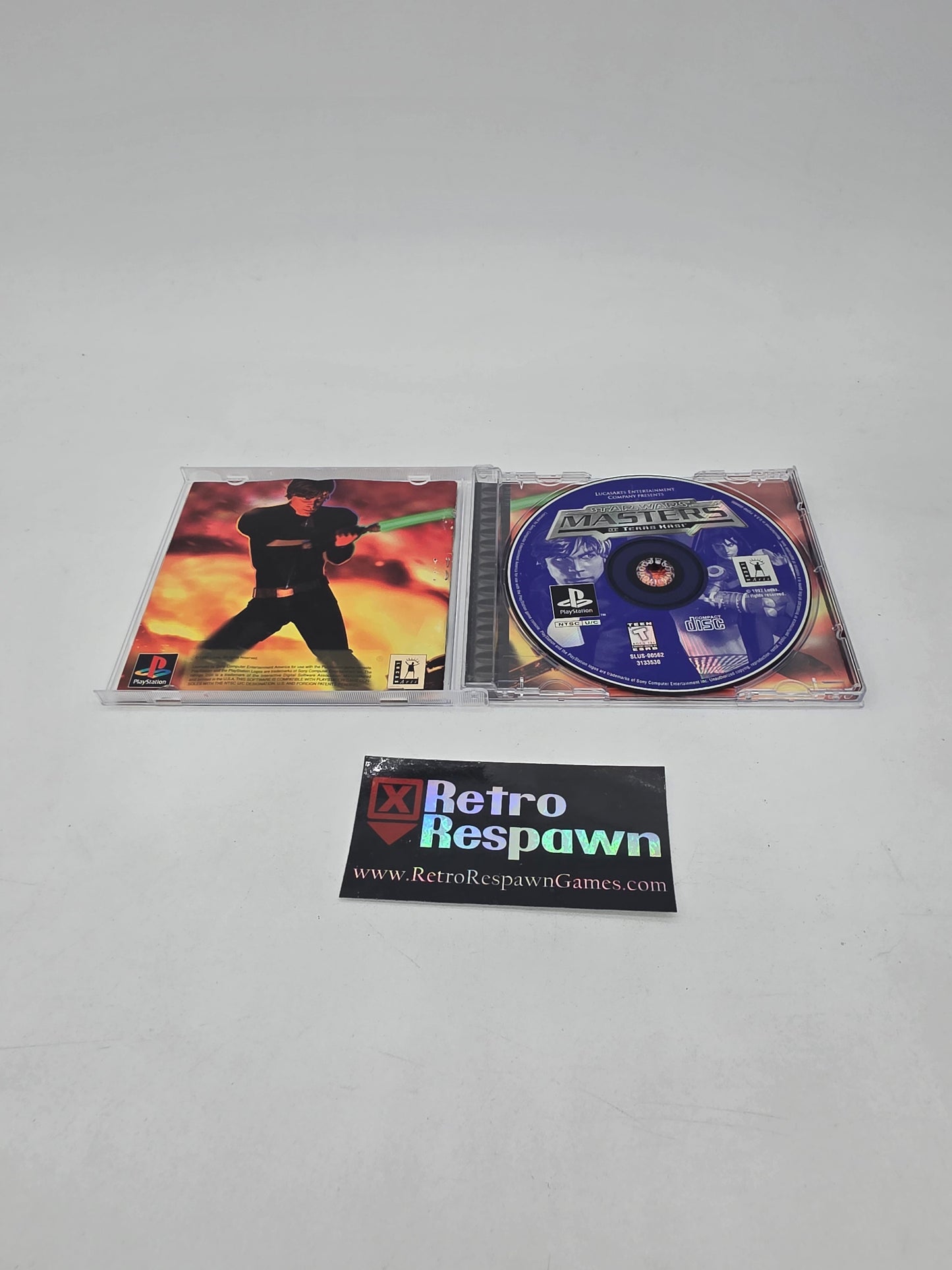 Star Wars Masters of Teras Kasi - Playstation (Complete)