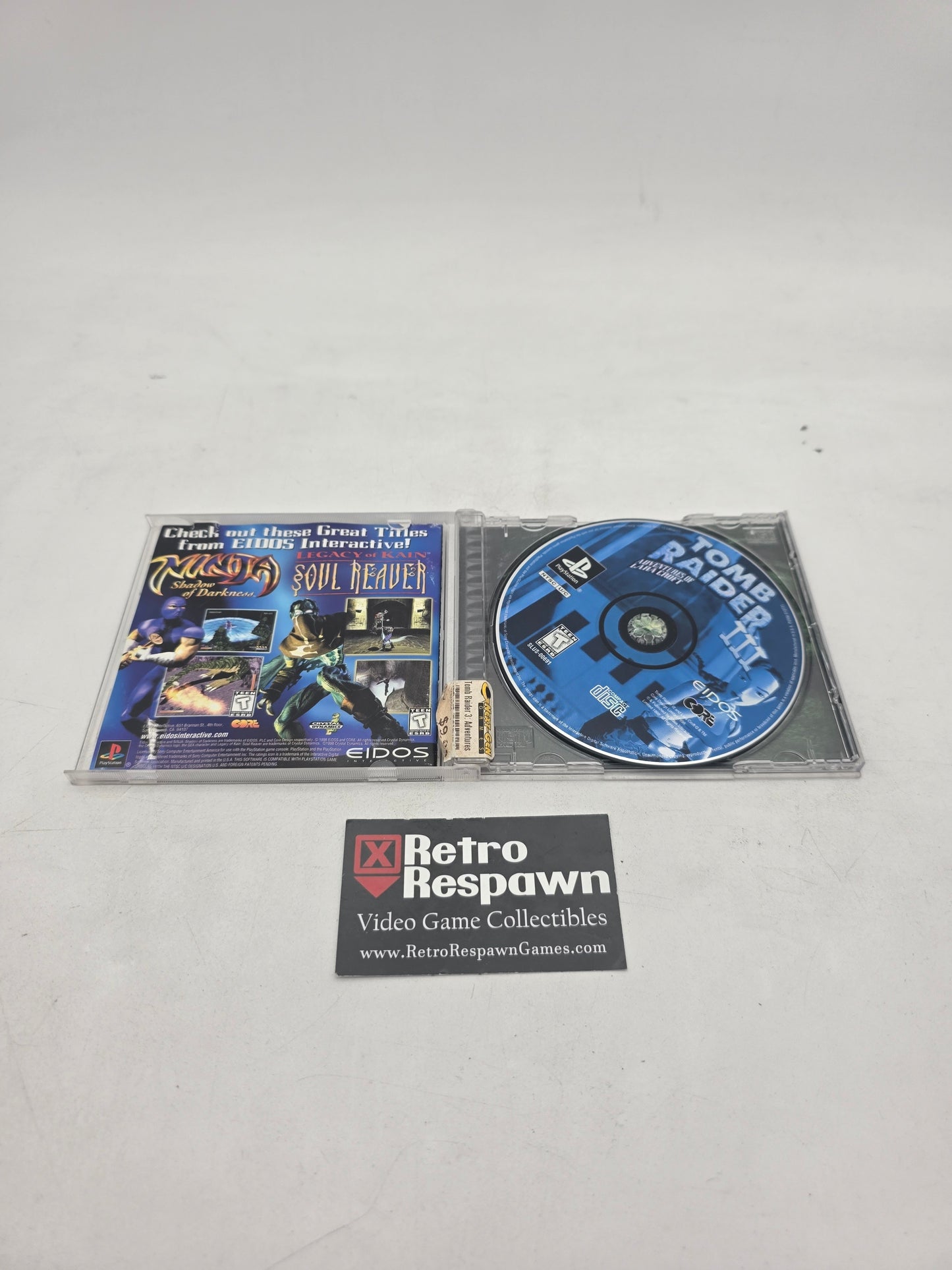 Tomb Raider III - Playstation (Complete)