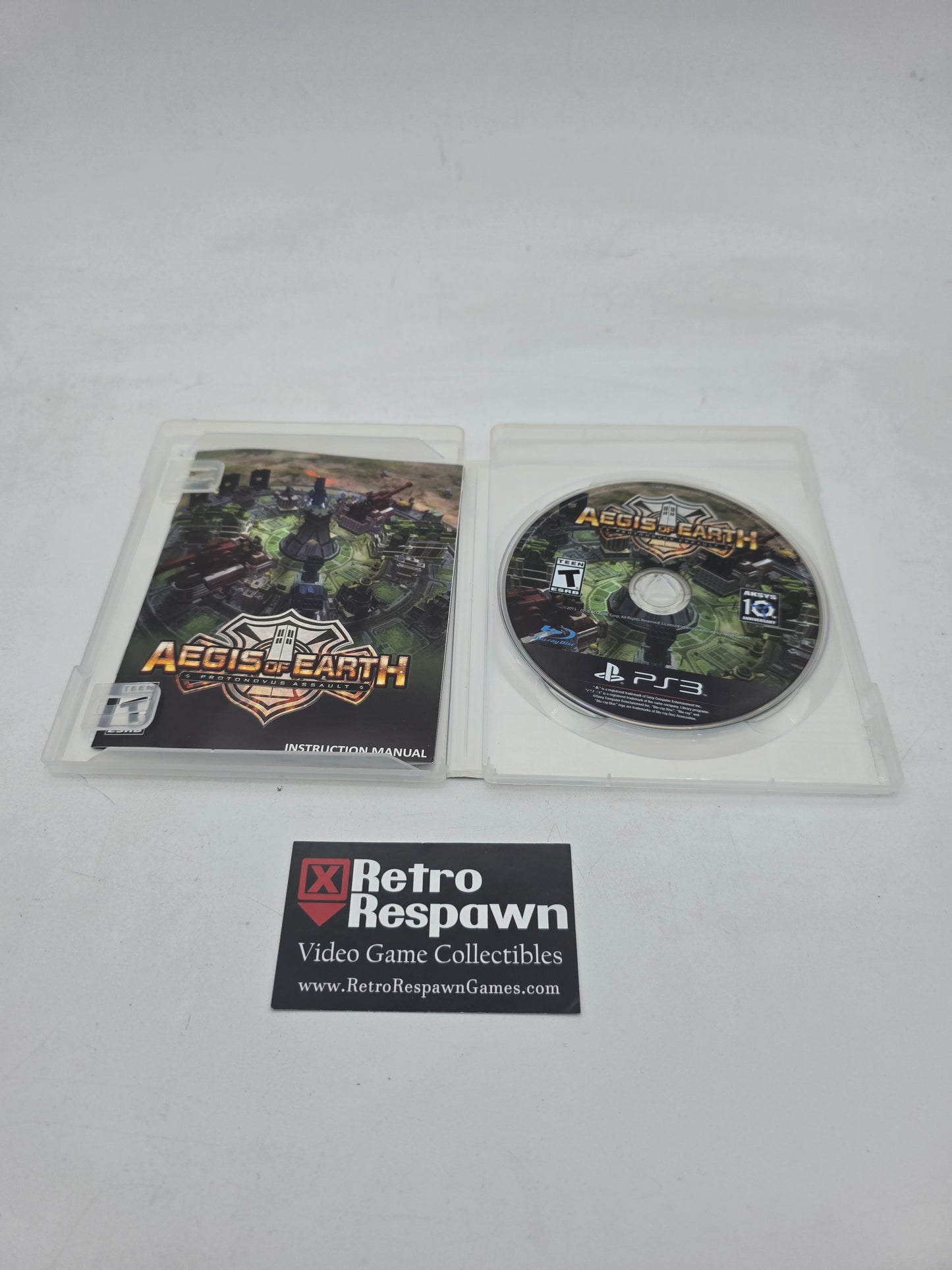 Aegis of Earth: Protonovus Assault - Playstation 3 (Complete)