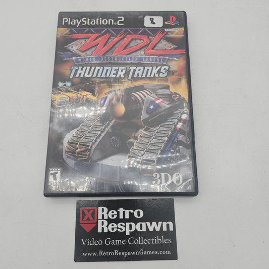 WDL Thunder Tanks - Playstation 2 (Complete)