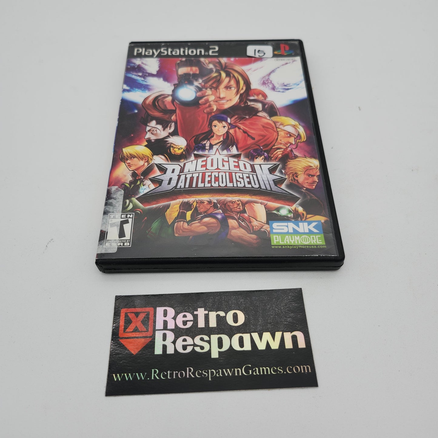NeoGeo Battle Coliseum - Playstation 2 (Complete)