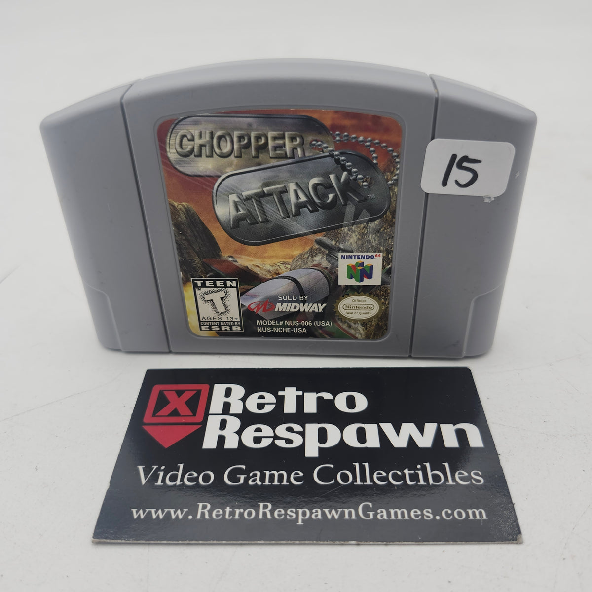 Chopper Attack - Nintendo 64 (Game Only)