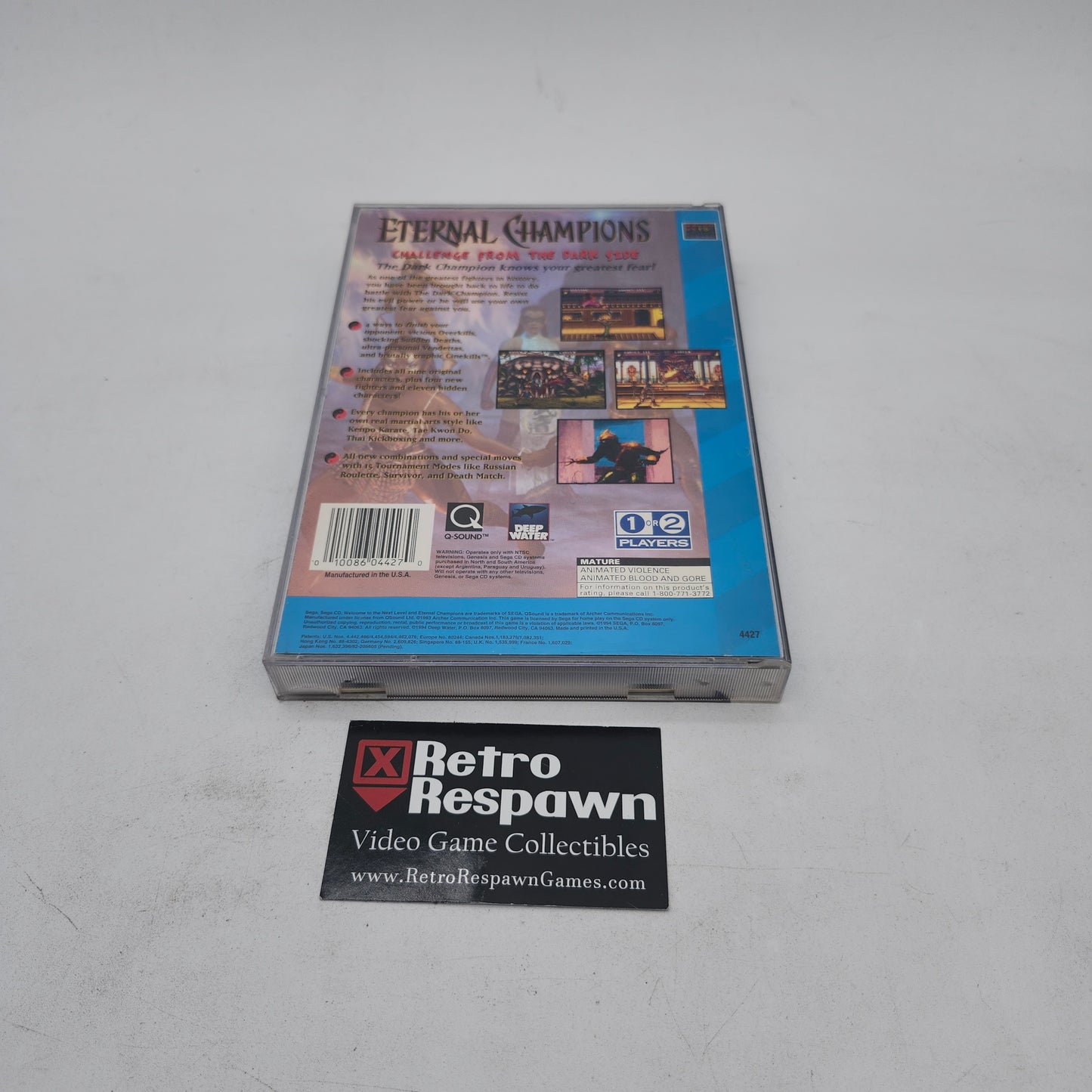 Eternal Champions - Sega CD (Complete)