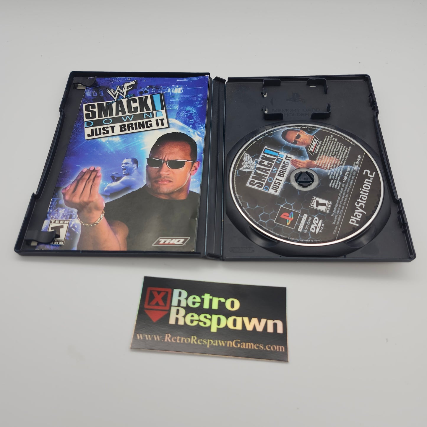 WWF Smackdown Just Bring It - Playstation 2 (Complete)