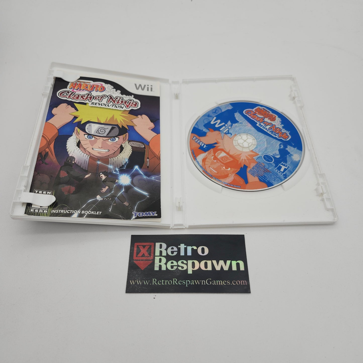 Naruto Clash of Ninja Revolution - Wii (Complete)