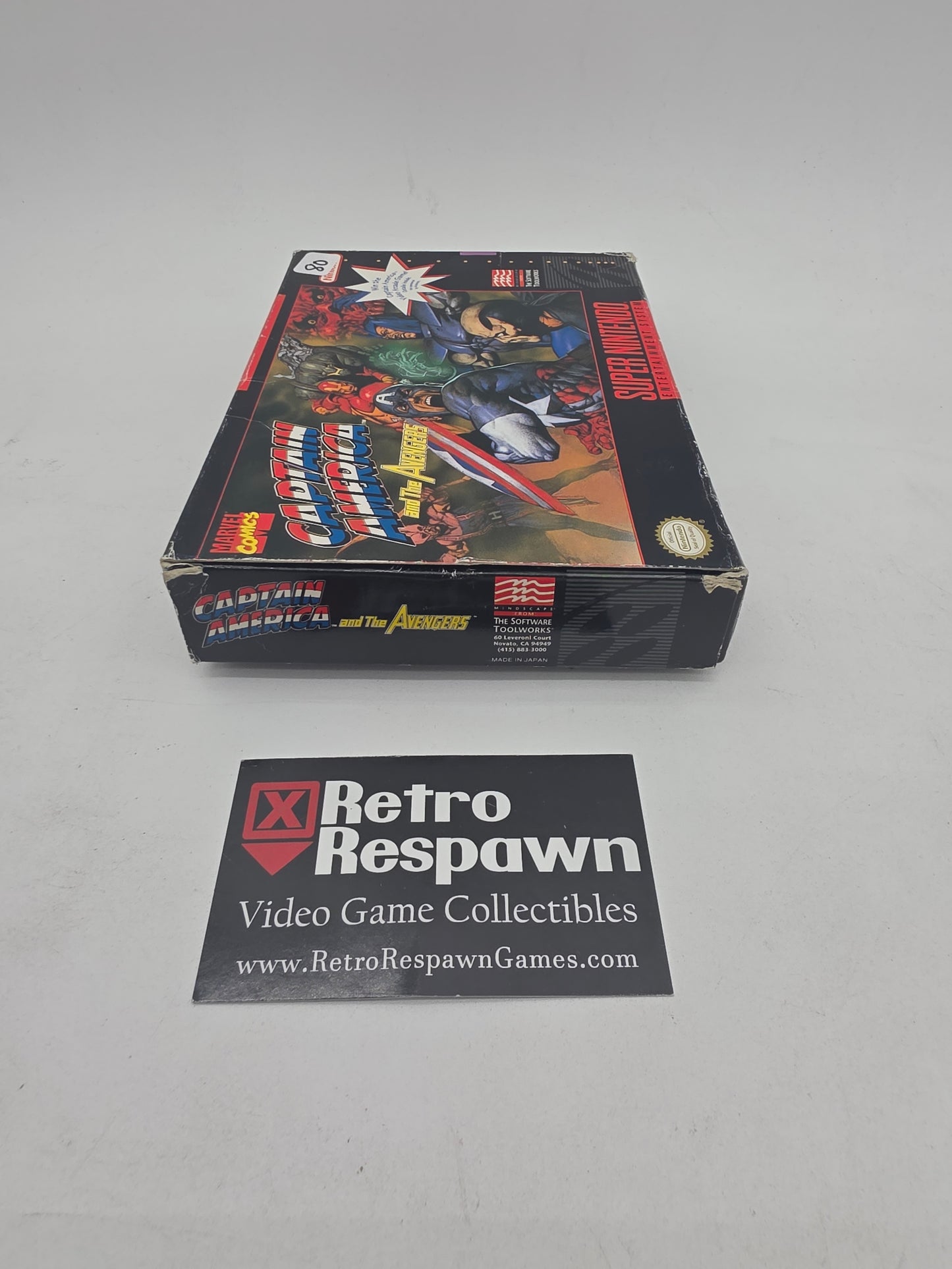 Captain America and the Avengers - Super Nintendo (Complete)