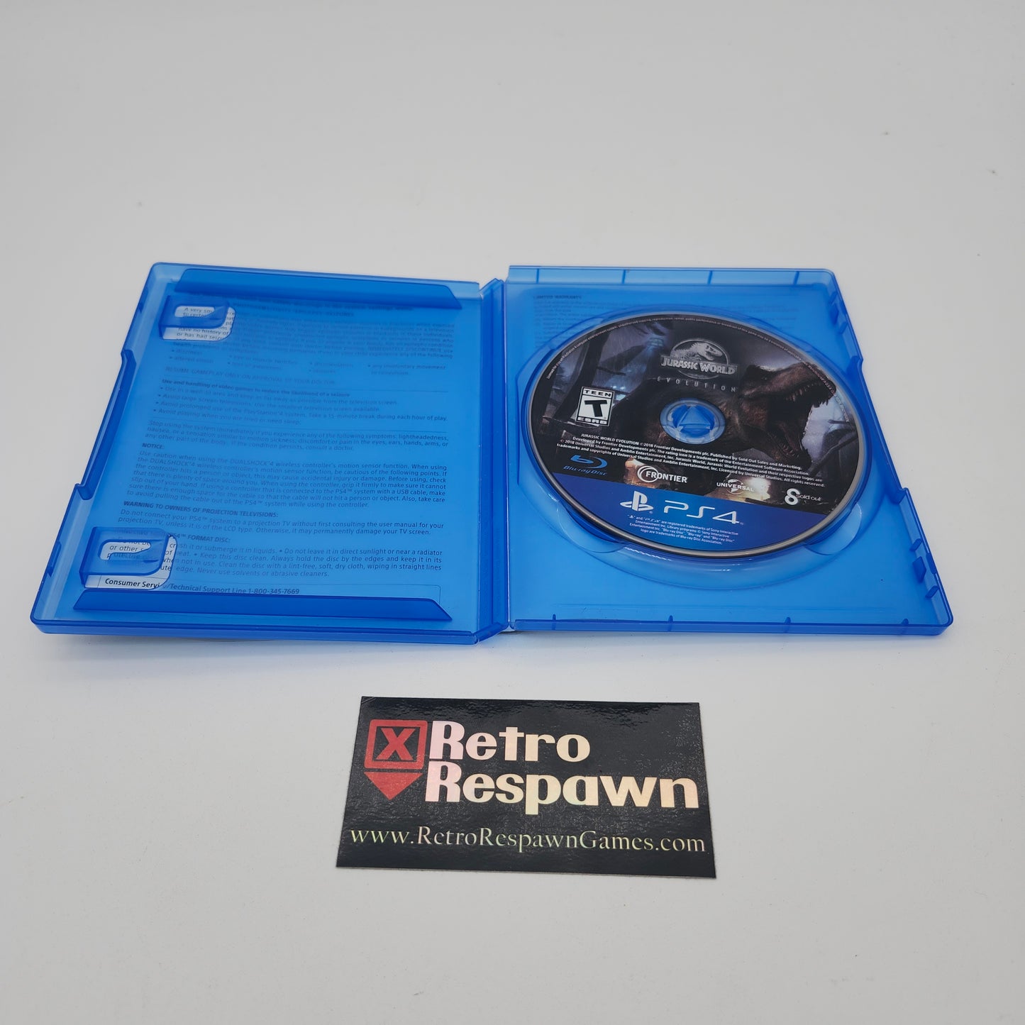 Jurassic World Evolution - Playstation 4 (Complete)