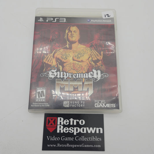 Supremacy MMA - Playstation 3 (Complete)