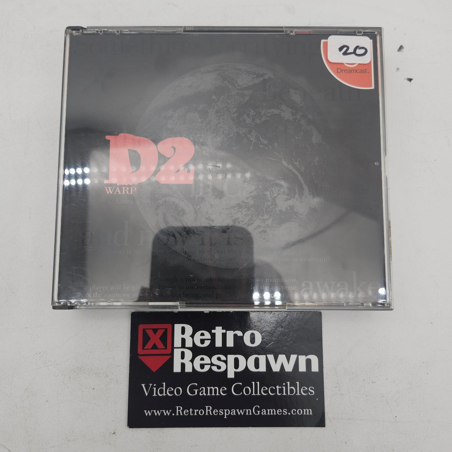 D2 Warp - JP Sega Dreamcast (Complete)