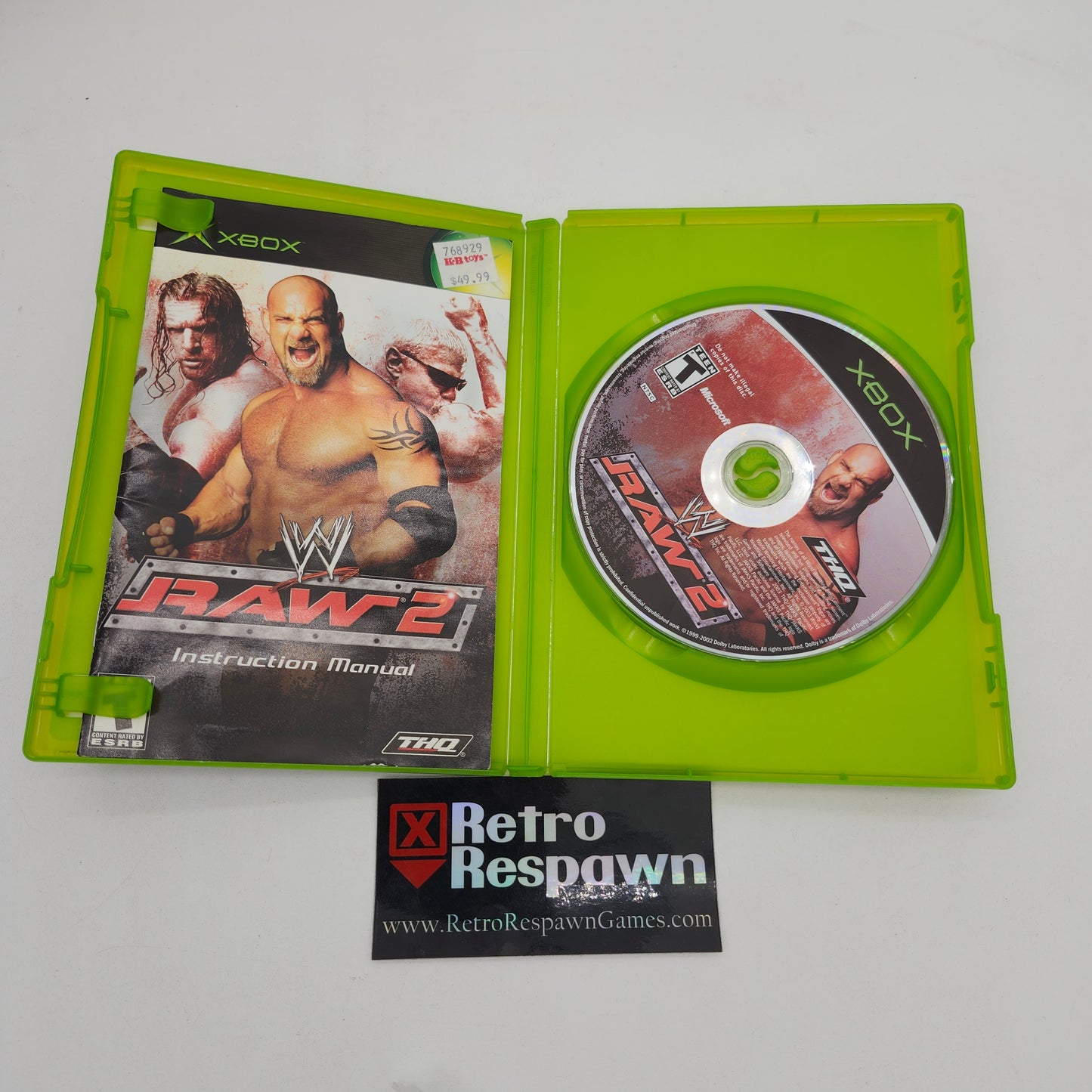 WWE Raw 2 - Xbox (Complete)