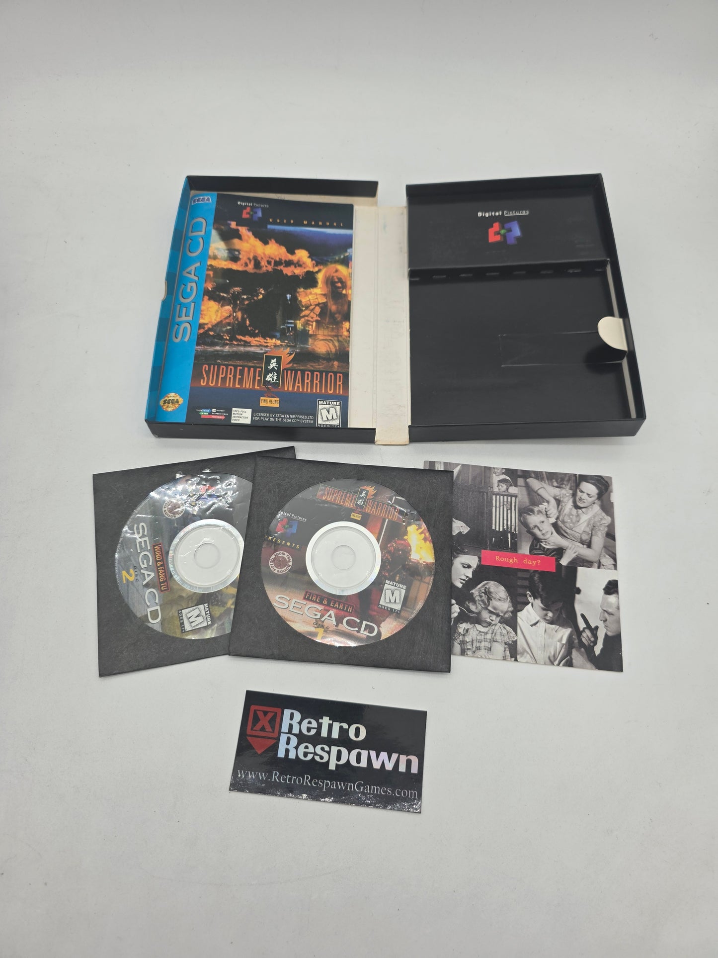 Supreme Warrior - Sega CD (Complete)