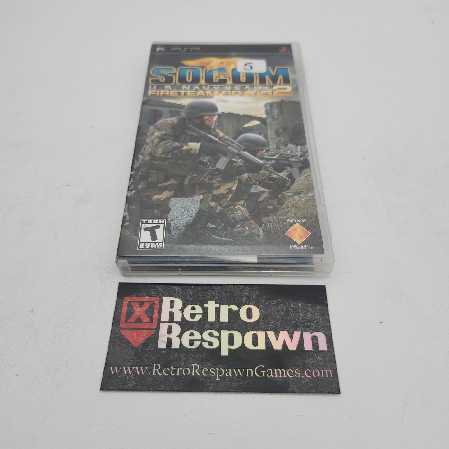 SOCOM US Navy Seals Fireteam Bravo 2 - PSP (Complete)