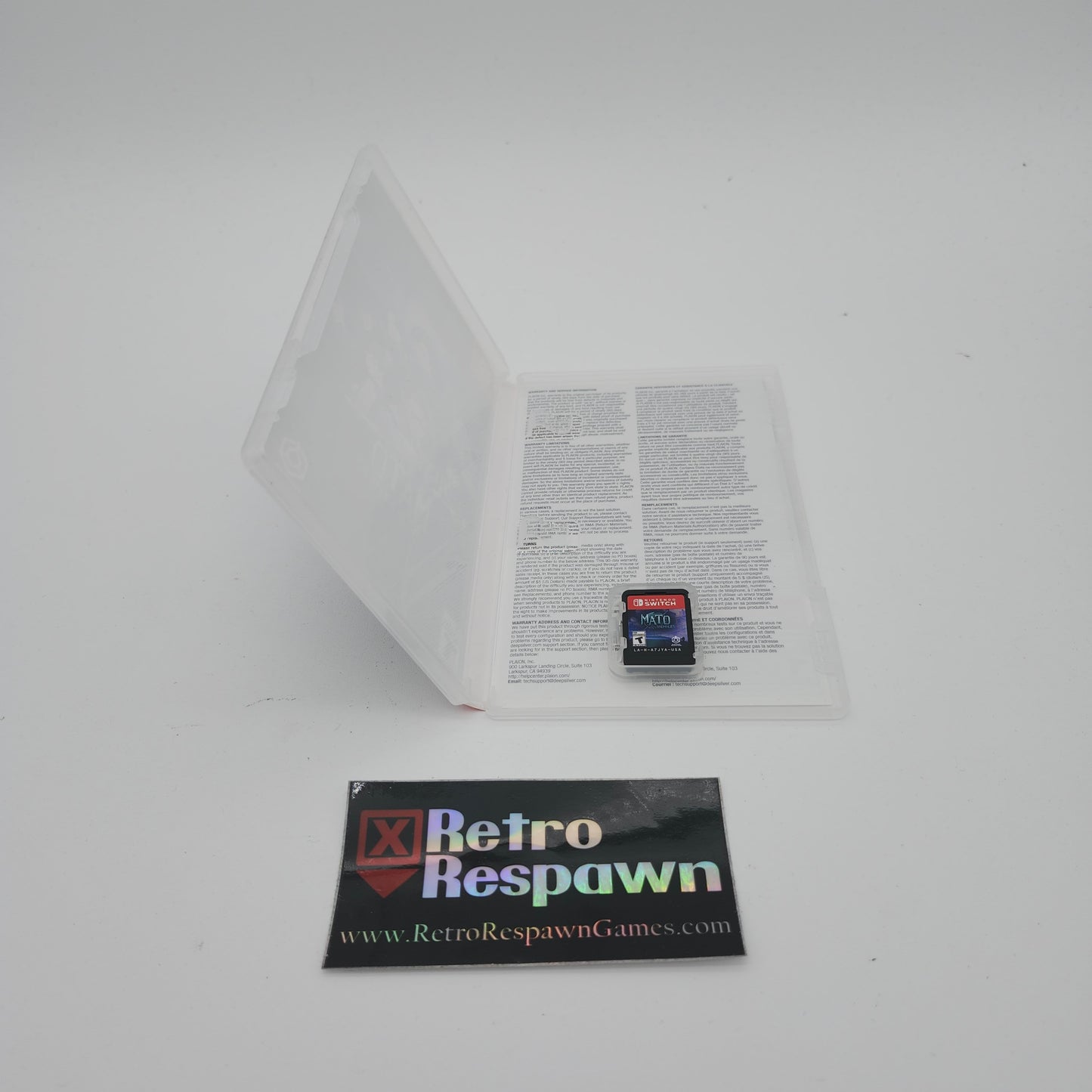 Mato Anomalies - Nintendo Switch (Complete)