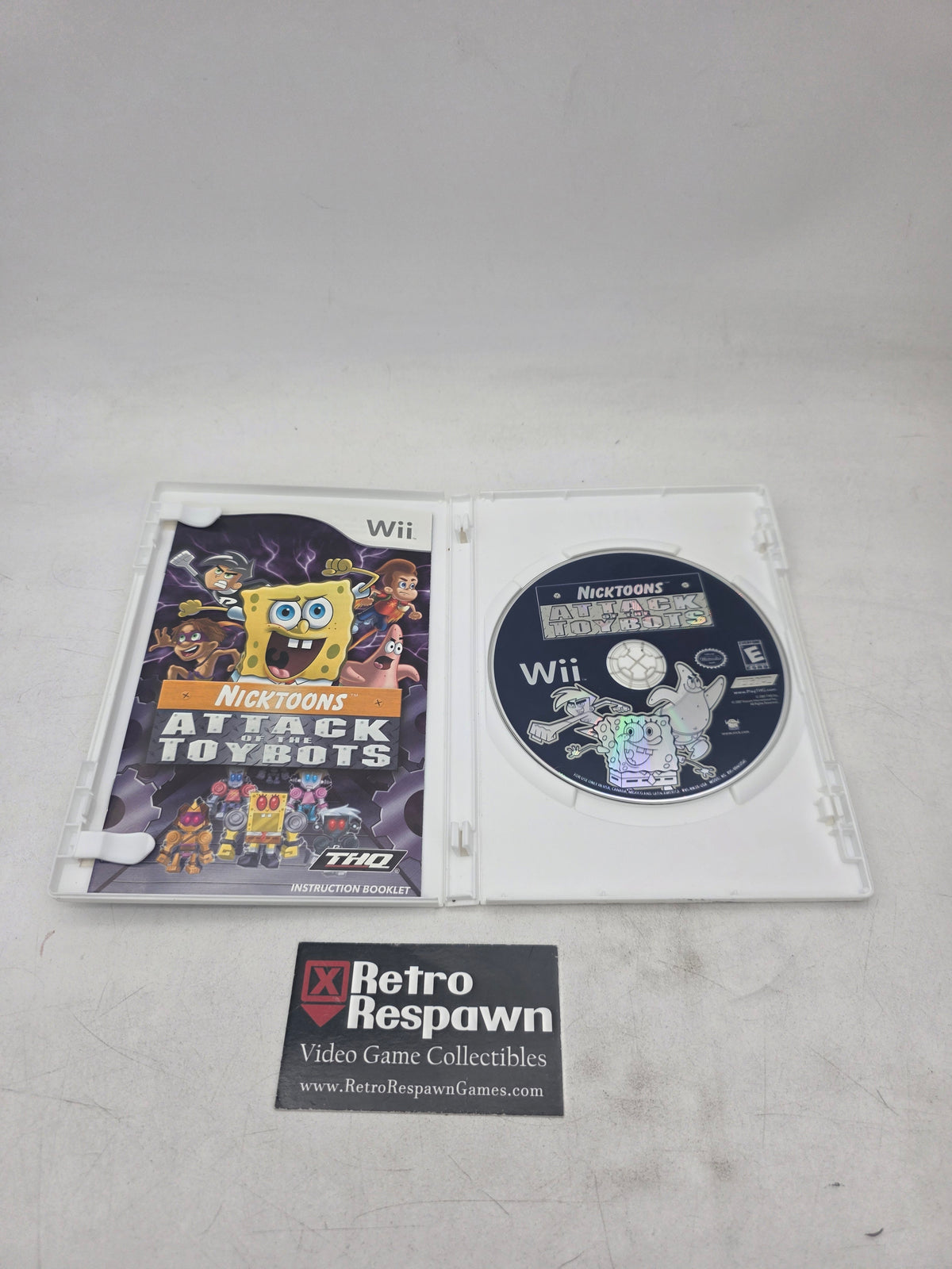 Nicktoons Attack of the Toybots - Wii (Complete)