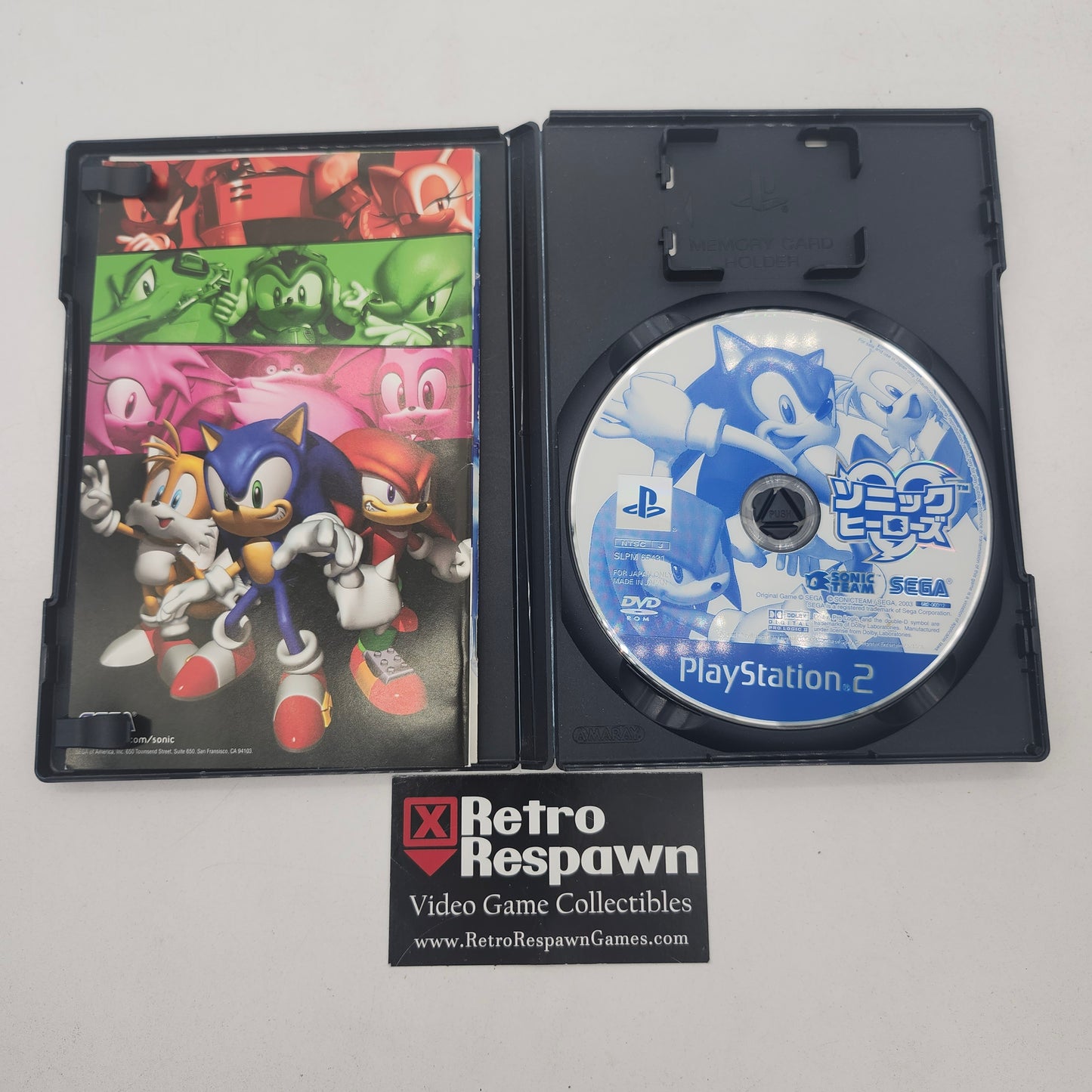 Sonic Heroes - JP Playstation 2 (Complete)