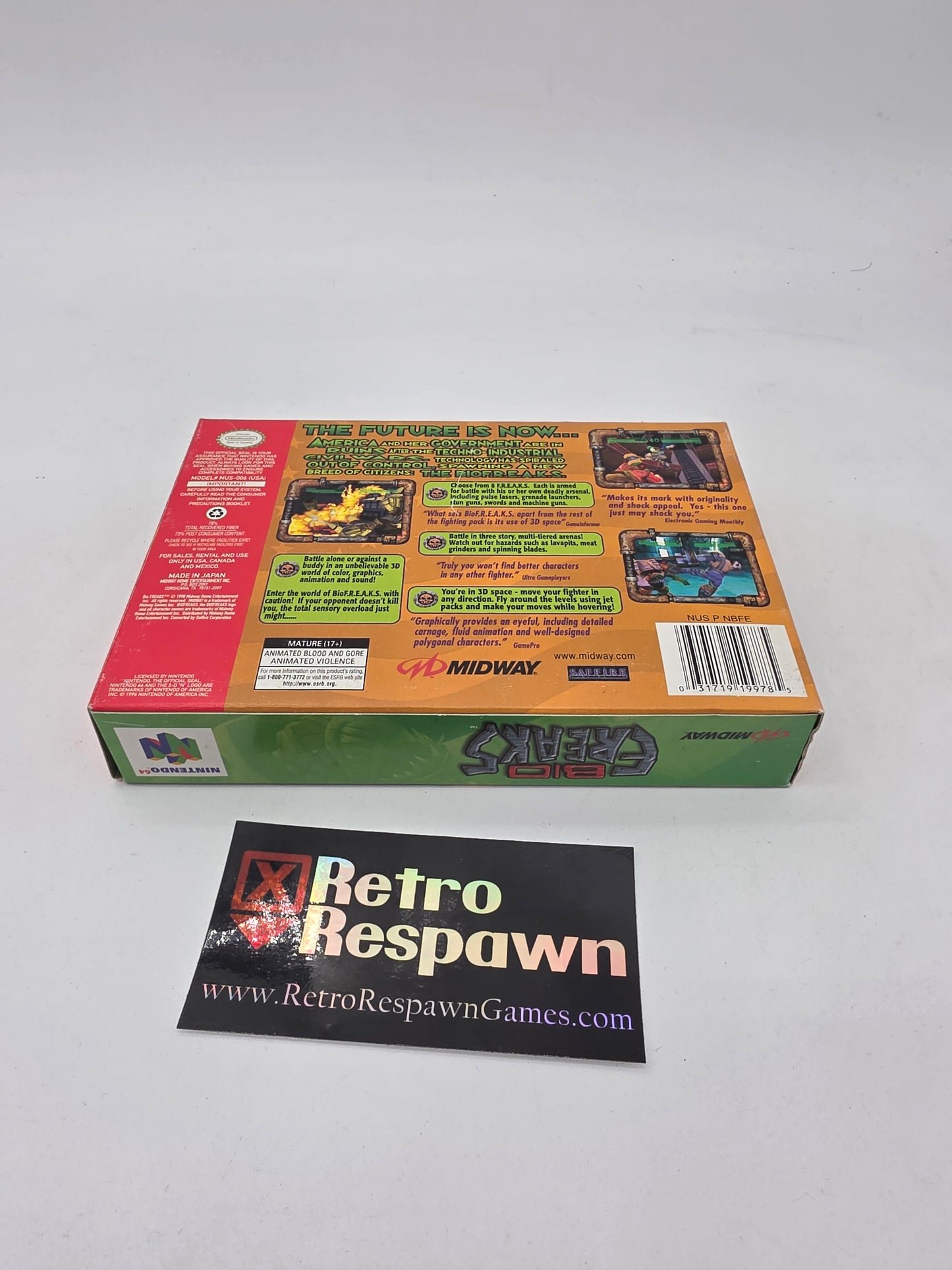 Biofreaks - Nintendo 64 (Missing Manual)