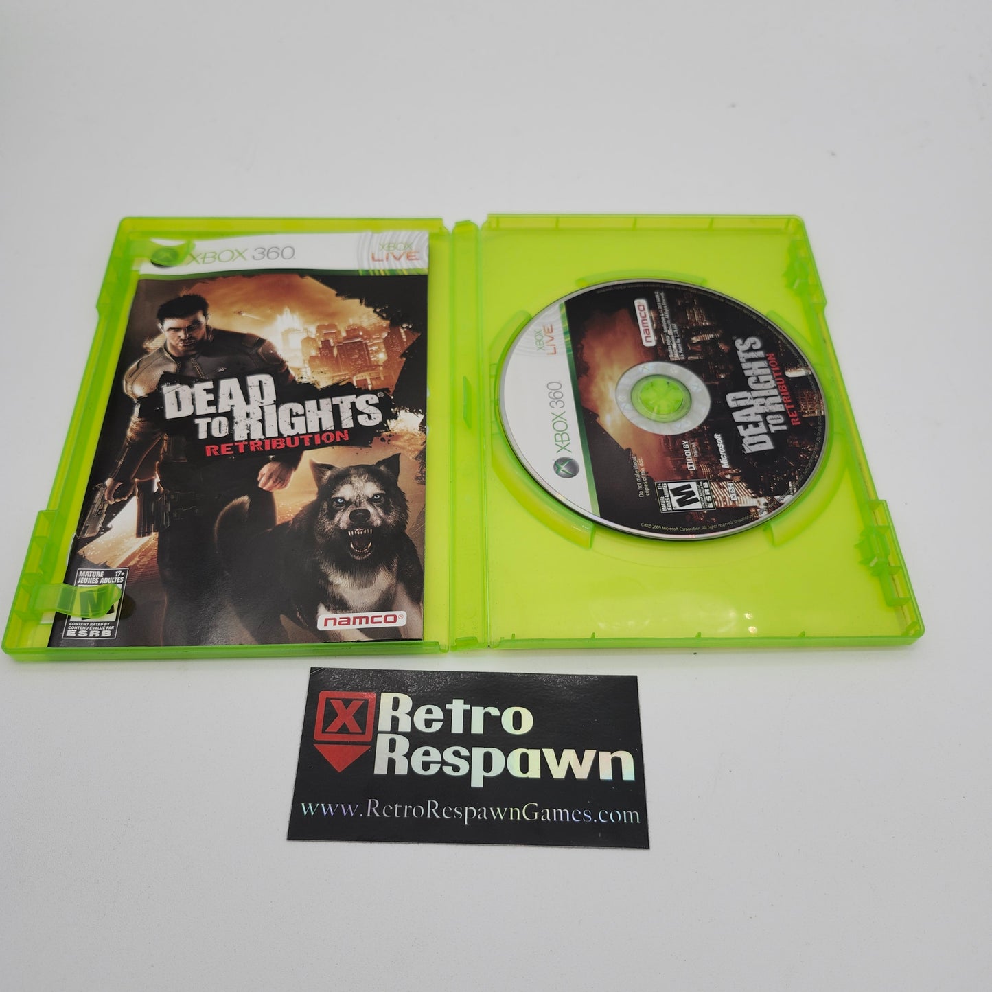 Dead to Rights: Retribution - Xbox 360 (Complete)