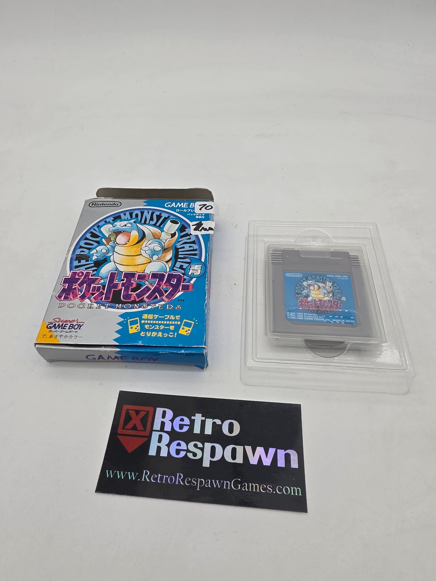 Pokemon Blue - JP GameBoy (Missing Manual)