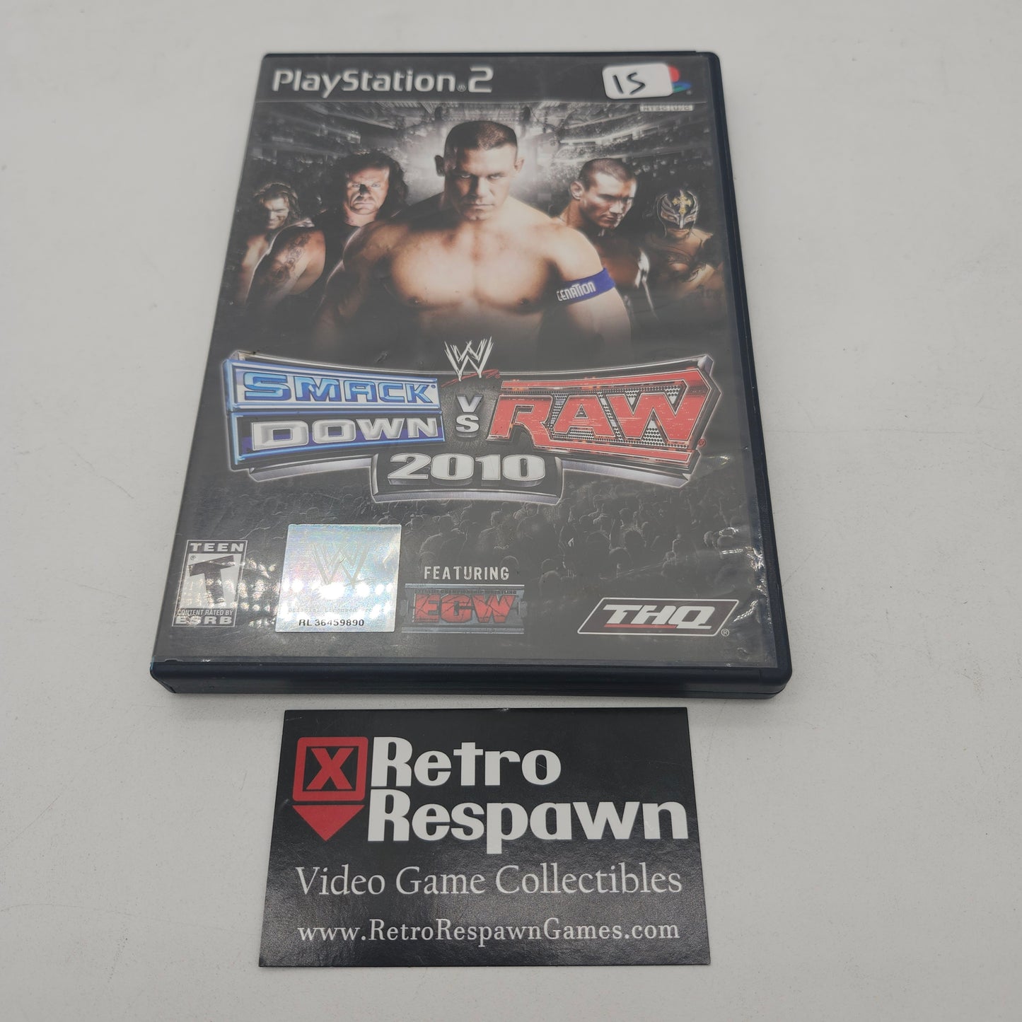 WWE Smackdown vs. Raw 2010 - Playstation 2 (Complete)