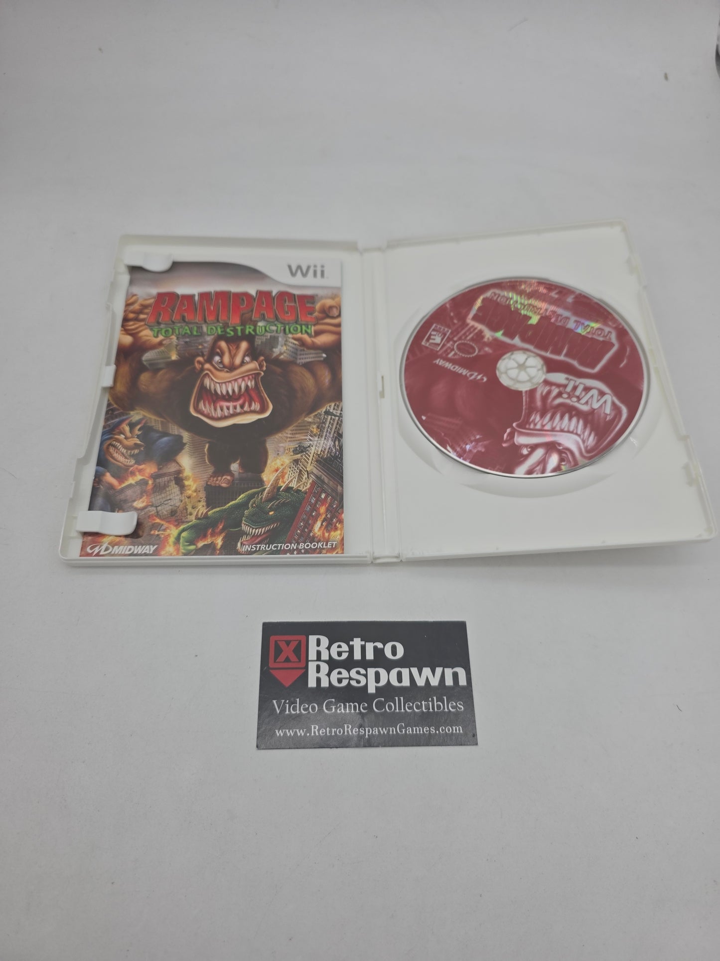 Rampage Total Destruction - Wii (Complete)