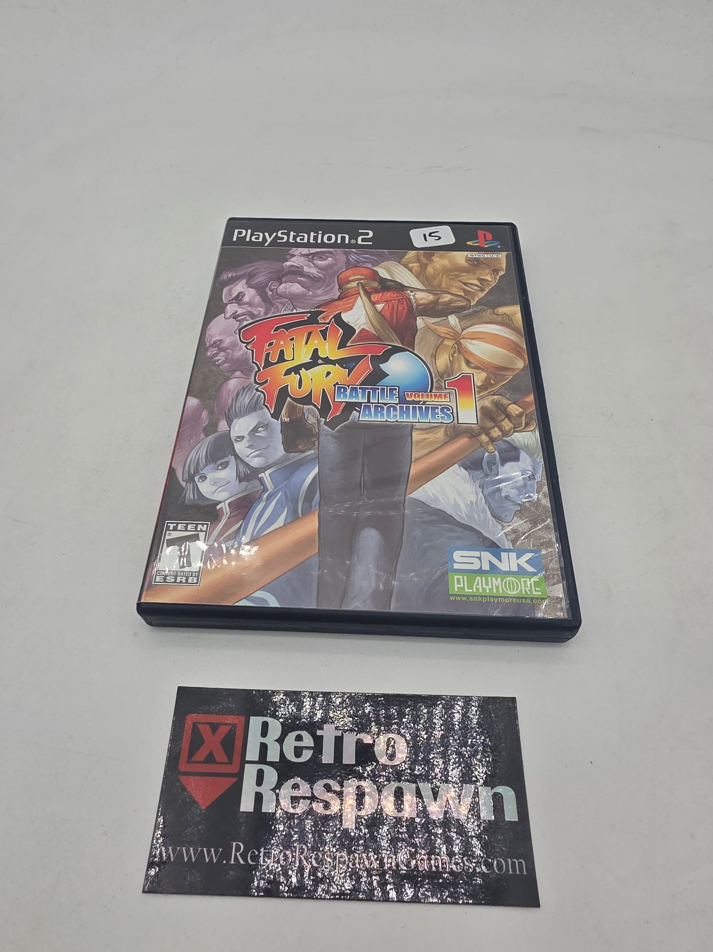 Fatal Fury Battle Archives Volume 1 - Playstation 2 (Complete)