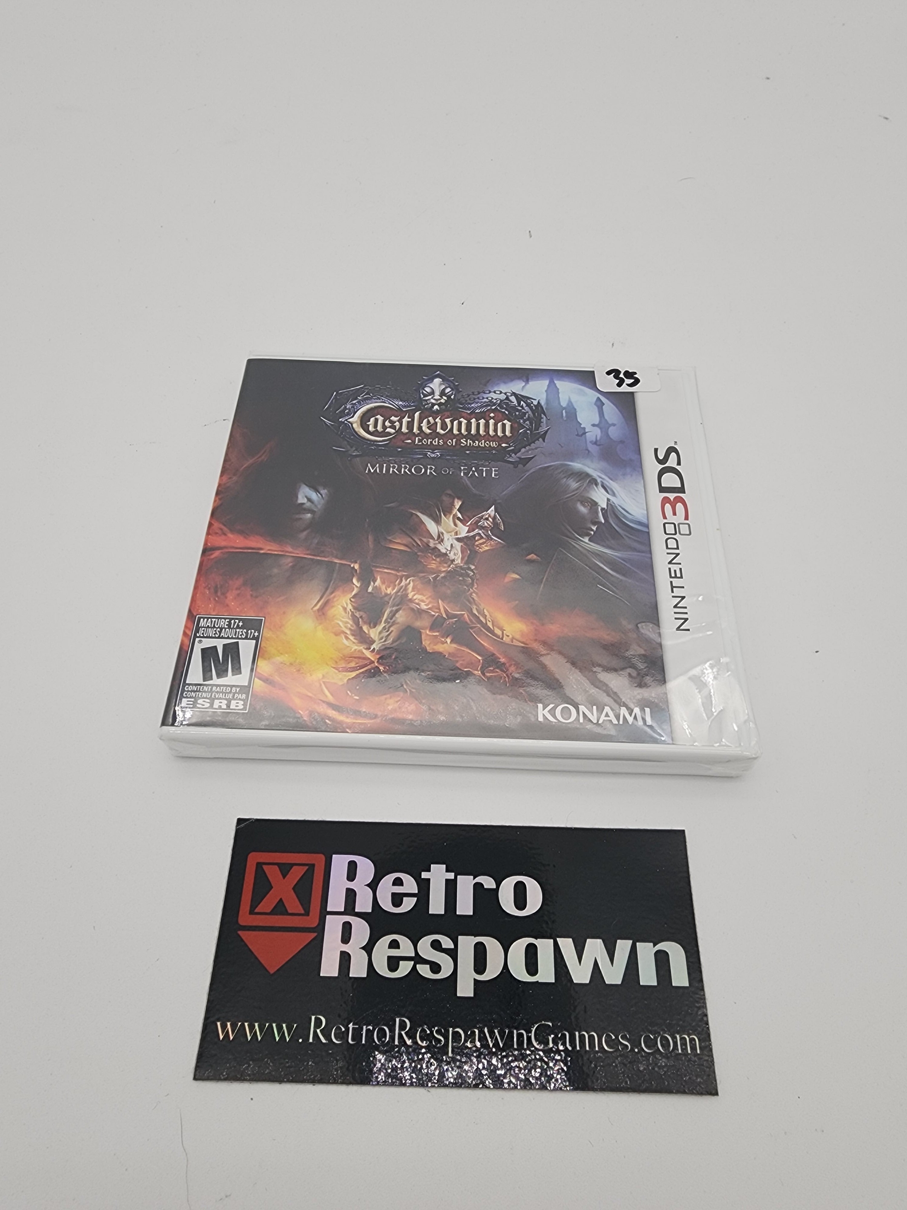 Castlevania Lords of Shadow Mirror of Fate Nintendo 3DS (New) Retro Respawn