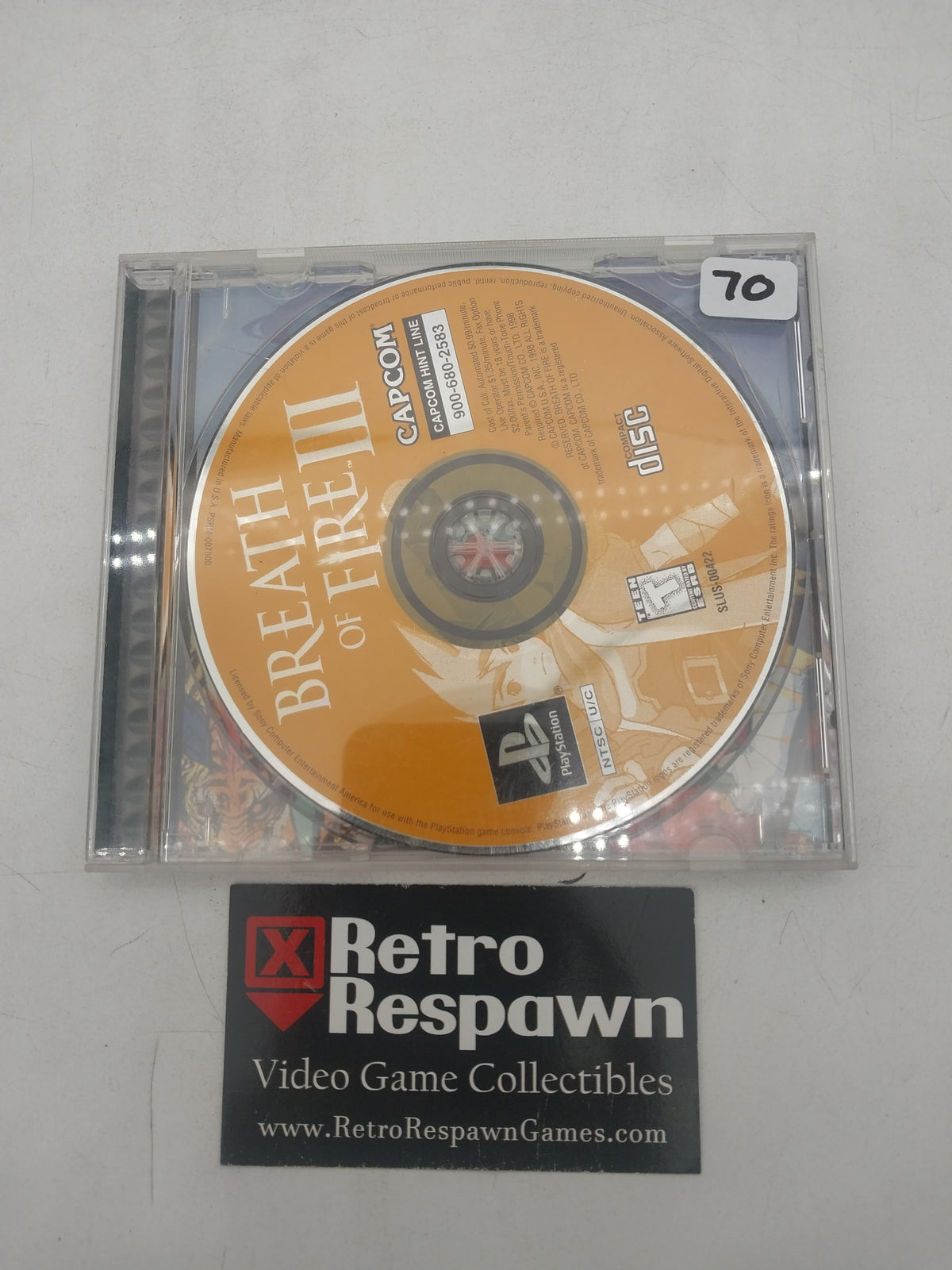 Breath of Fire 3 - Playstation (Missing Manual)