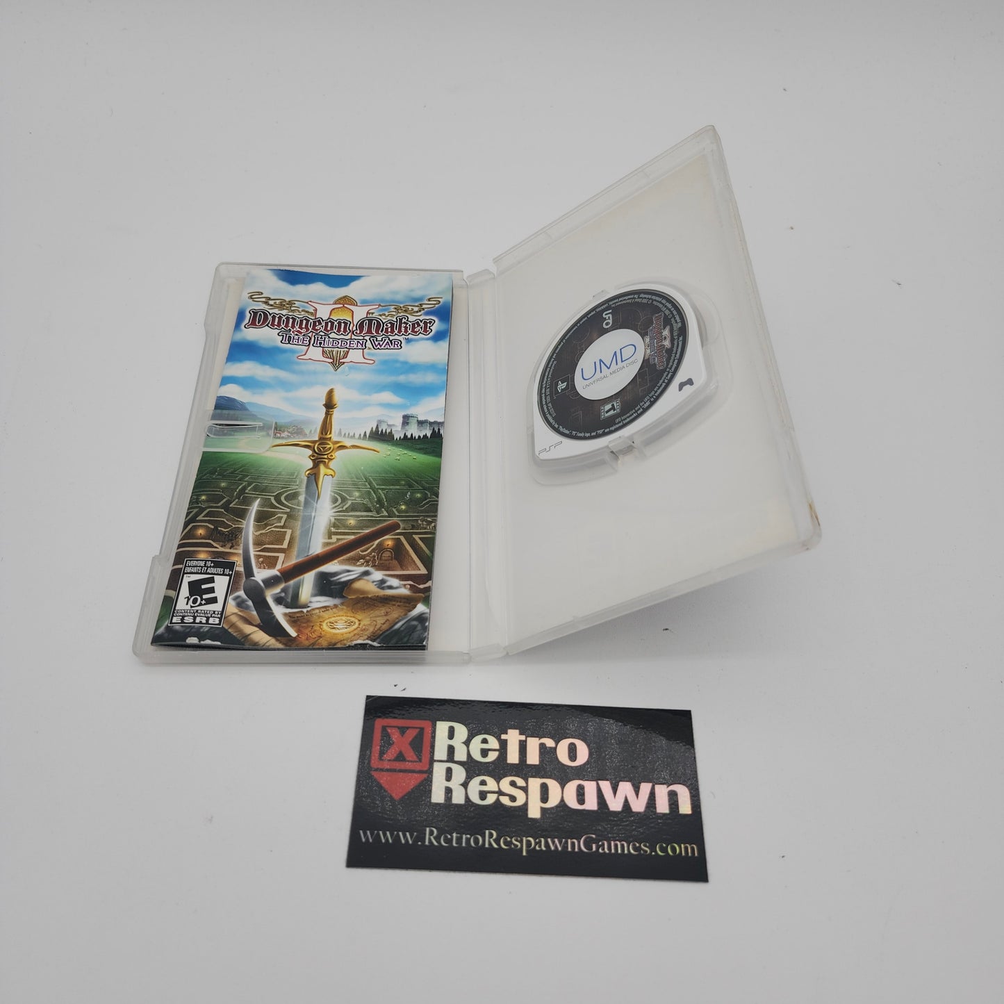 Dungeon Maker II The Hidden War - PSP (Complete)