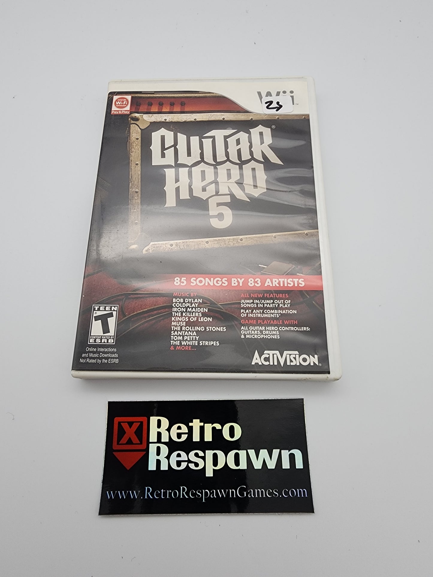 Guitar Hero 5 - Wii (Complete)