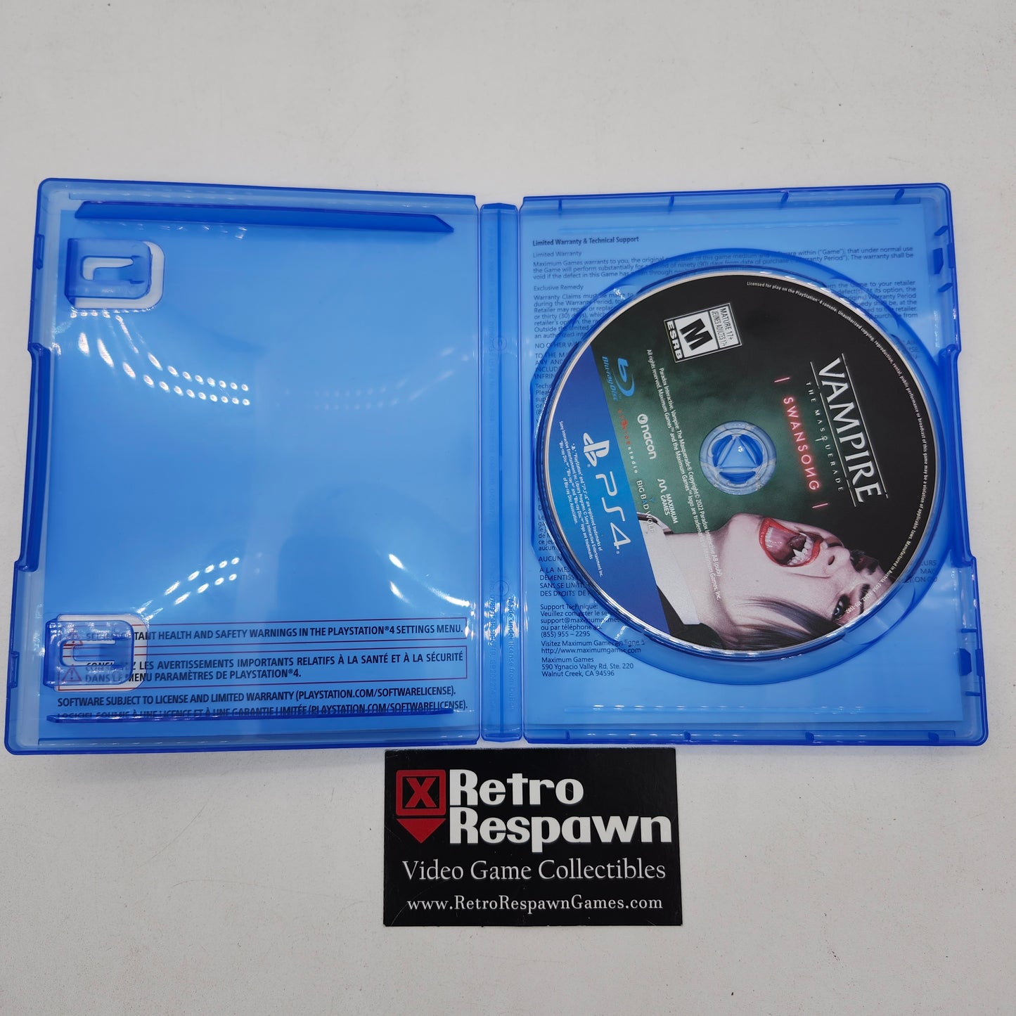 Vampire: The Masquerade Swansong - Playstation 4 (Complete)