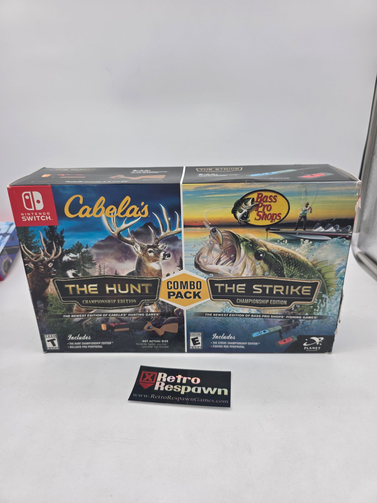 Cabela's The Hunt & Bass Pro Shops The Strike Combo Pack - Nintendo Switch (Sealed)