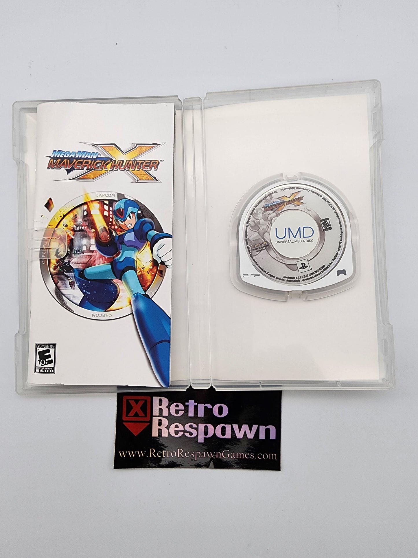 Mega Man Maverick Hunter X - PSP (Complete)