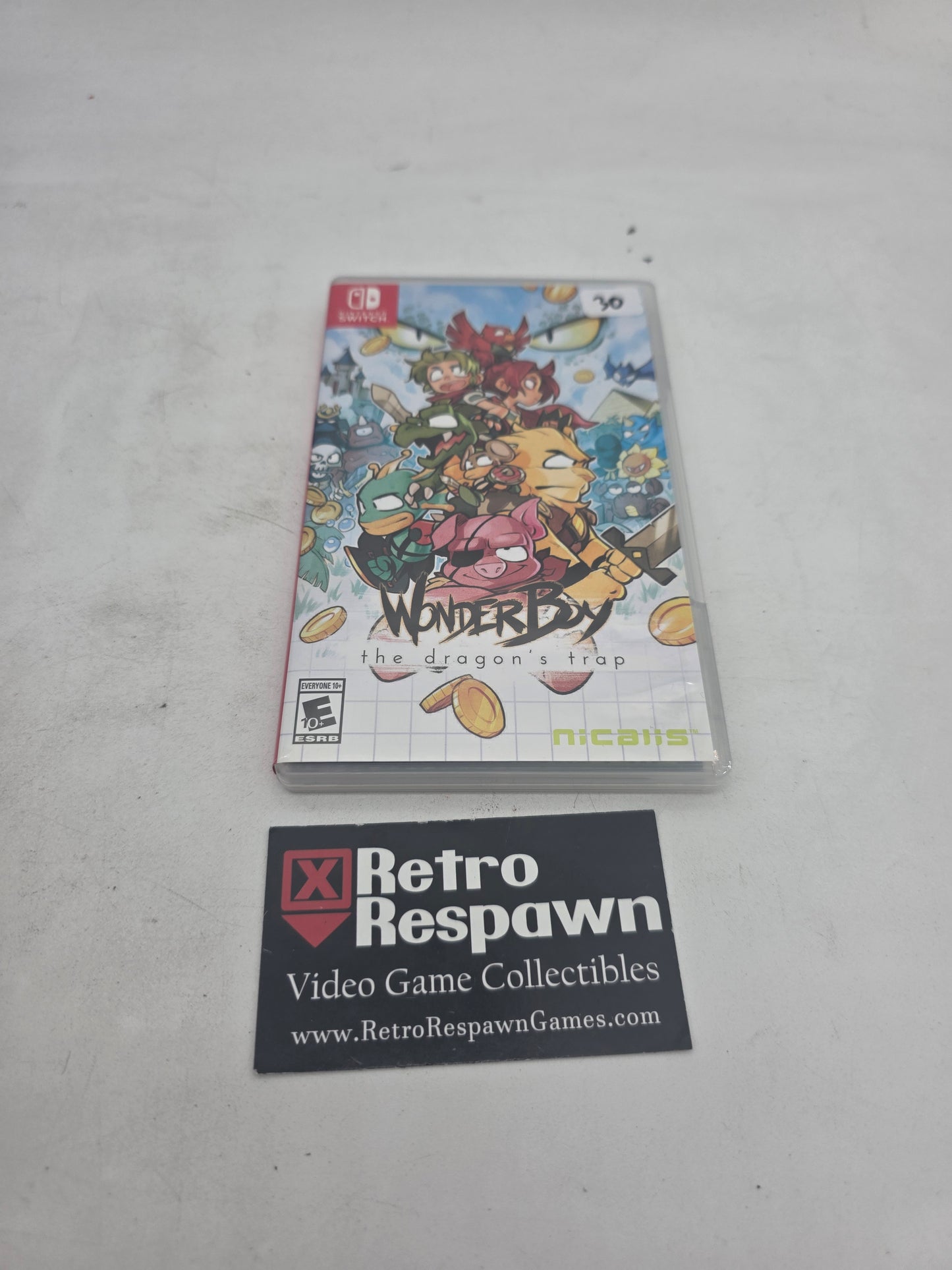 Wonder Boy The Dragon's Trap - Nintendo Switch (Complete)
