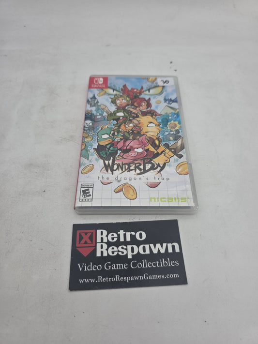 Wonder Boy The Dragon's Trap - Nintendo Switch (Complete)