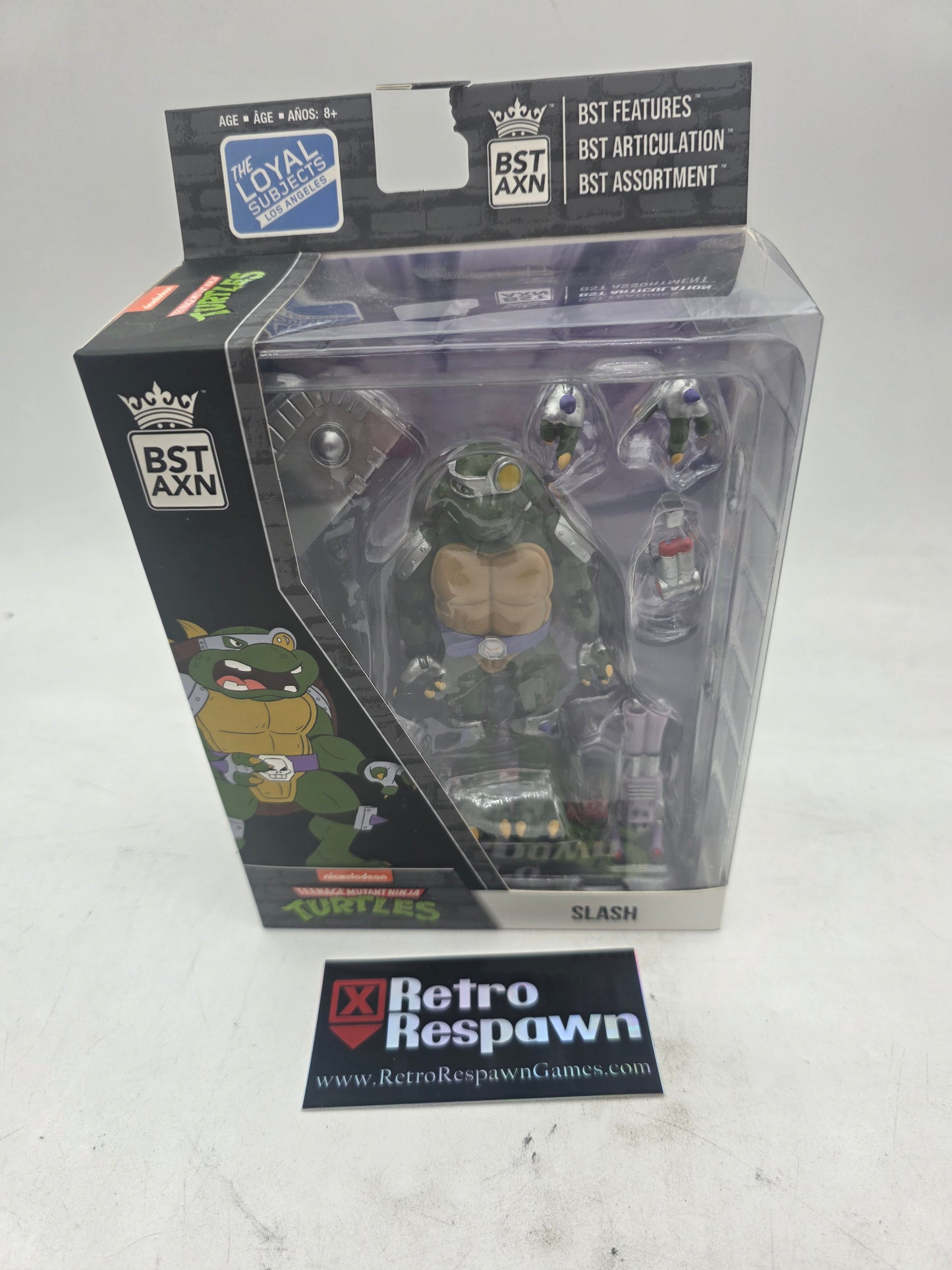 Teenage Mutant Ninja Turtles Slash BST AXN The Loyal Subjects - Figure/Statue (Sealed)