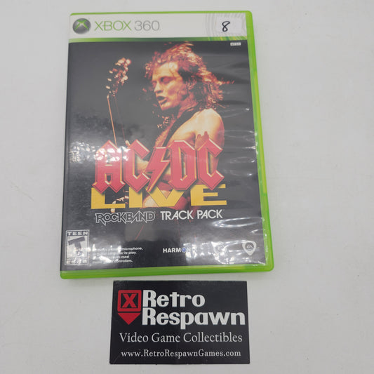 AC/DC Live Rock Band Track Pack - Xbox 360 (Complete)