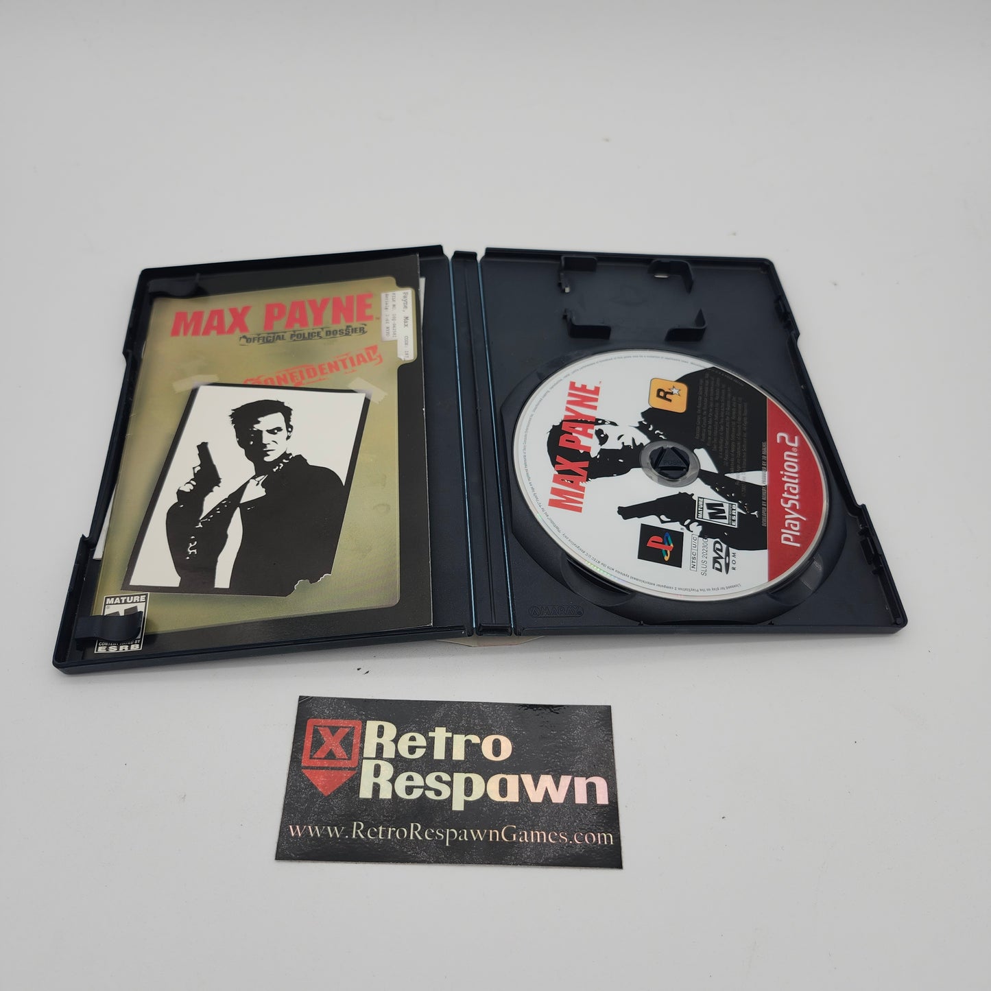 Max Payne (Greatest Hits)- Playstation 2 (Complete)