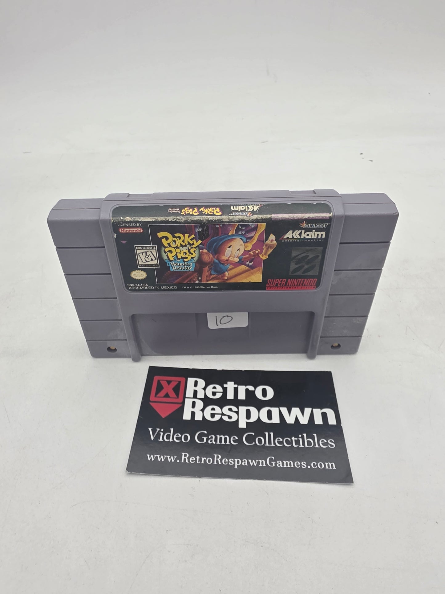 Porky Pig's Haunted Holiday - Super Nintendo (Game Only)