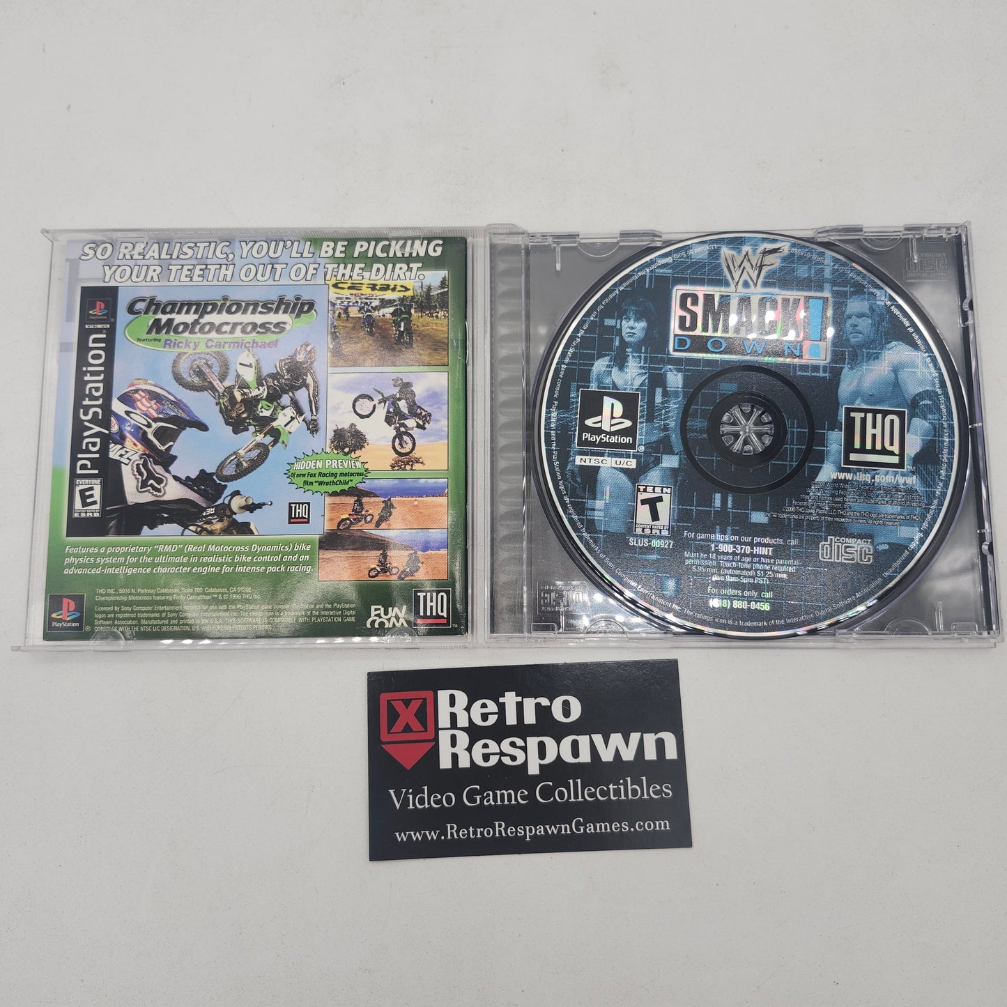 WWF Smackdown - Playstation (Complete)