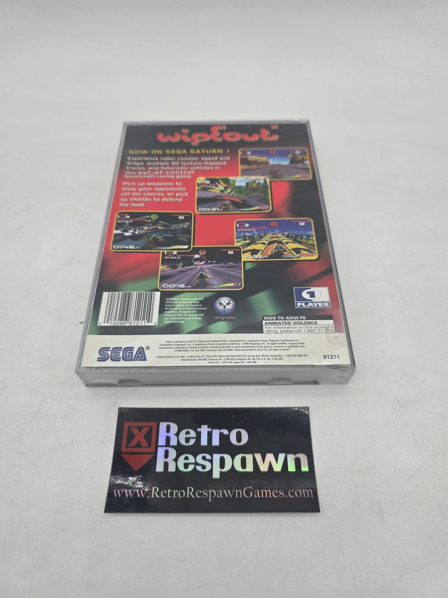 Wipeout - Sega Saturn (Complete)