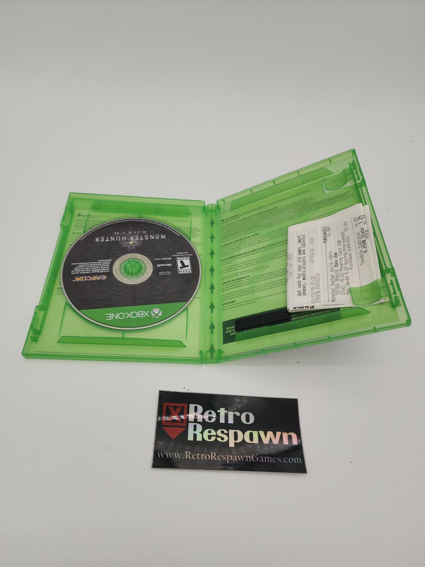 Monster Hunter: World - Xbox One (Complete)