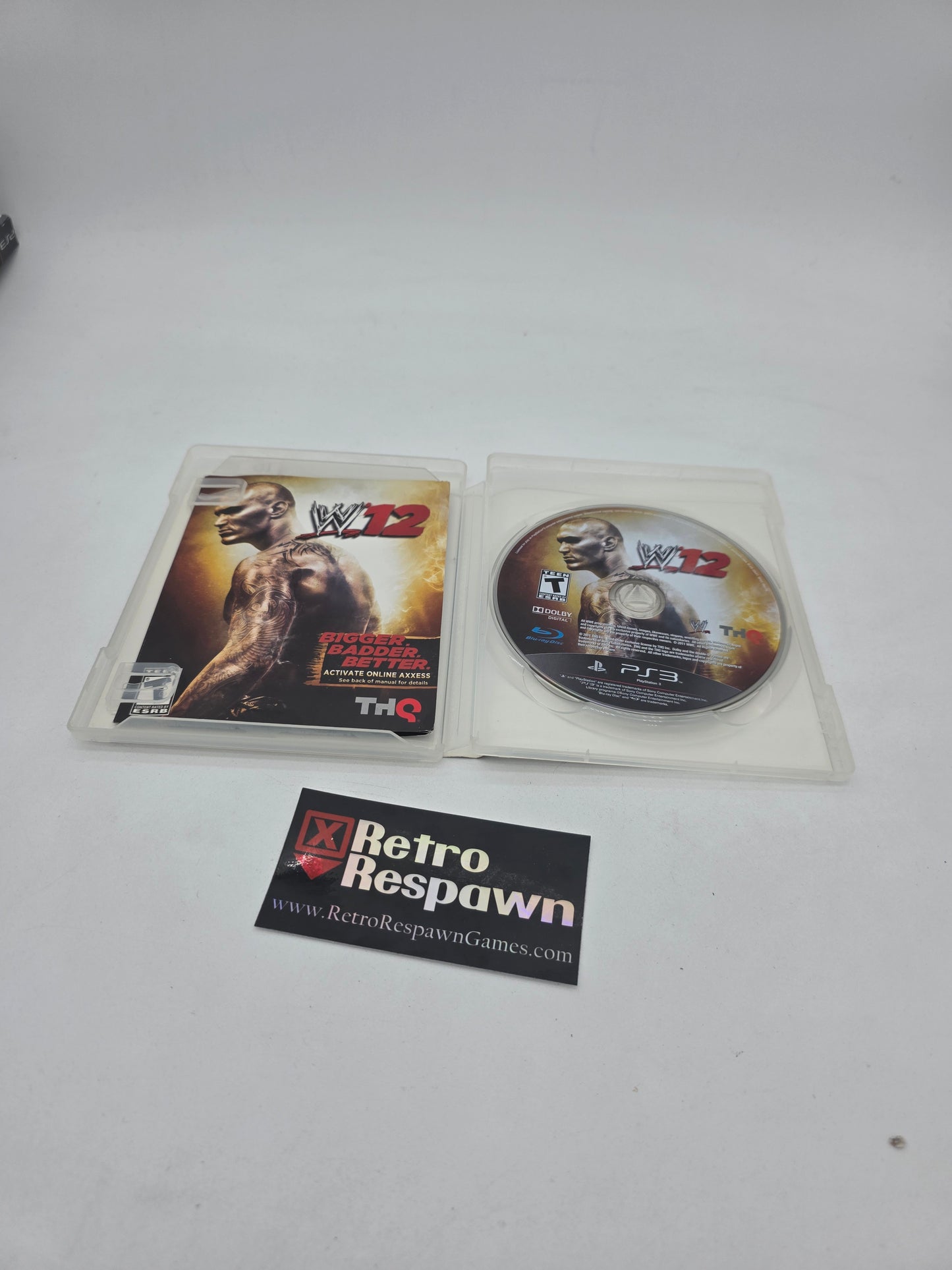 WWE '12 - Playstation 3 (Complete)
