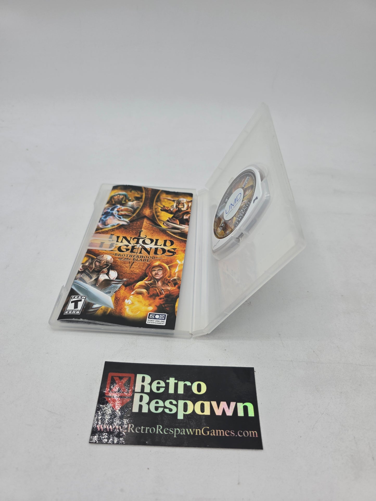 Untold Legends Brotherhood of the Blade - PSP (Complete)