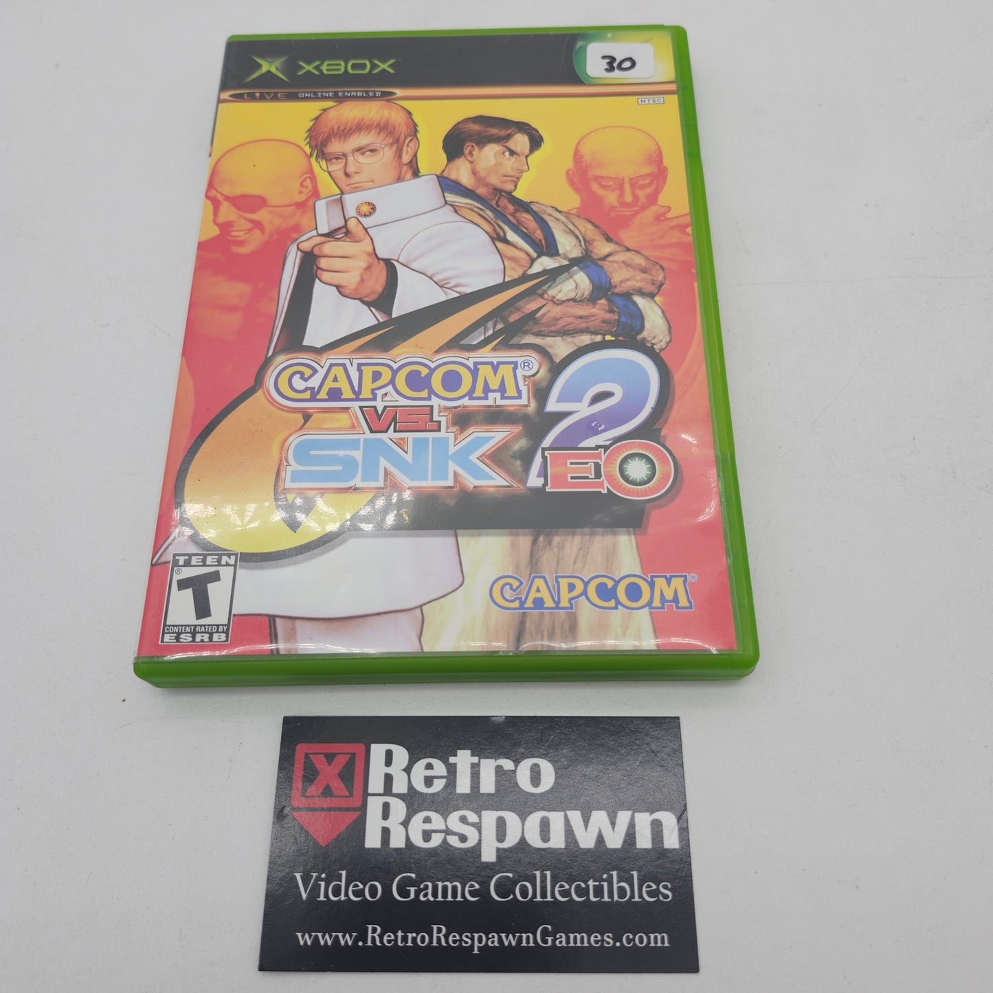 Capcom vs SNK 2 EO - Xbox (Complete)
