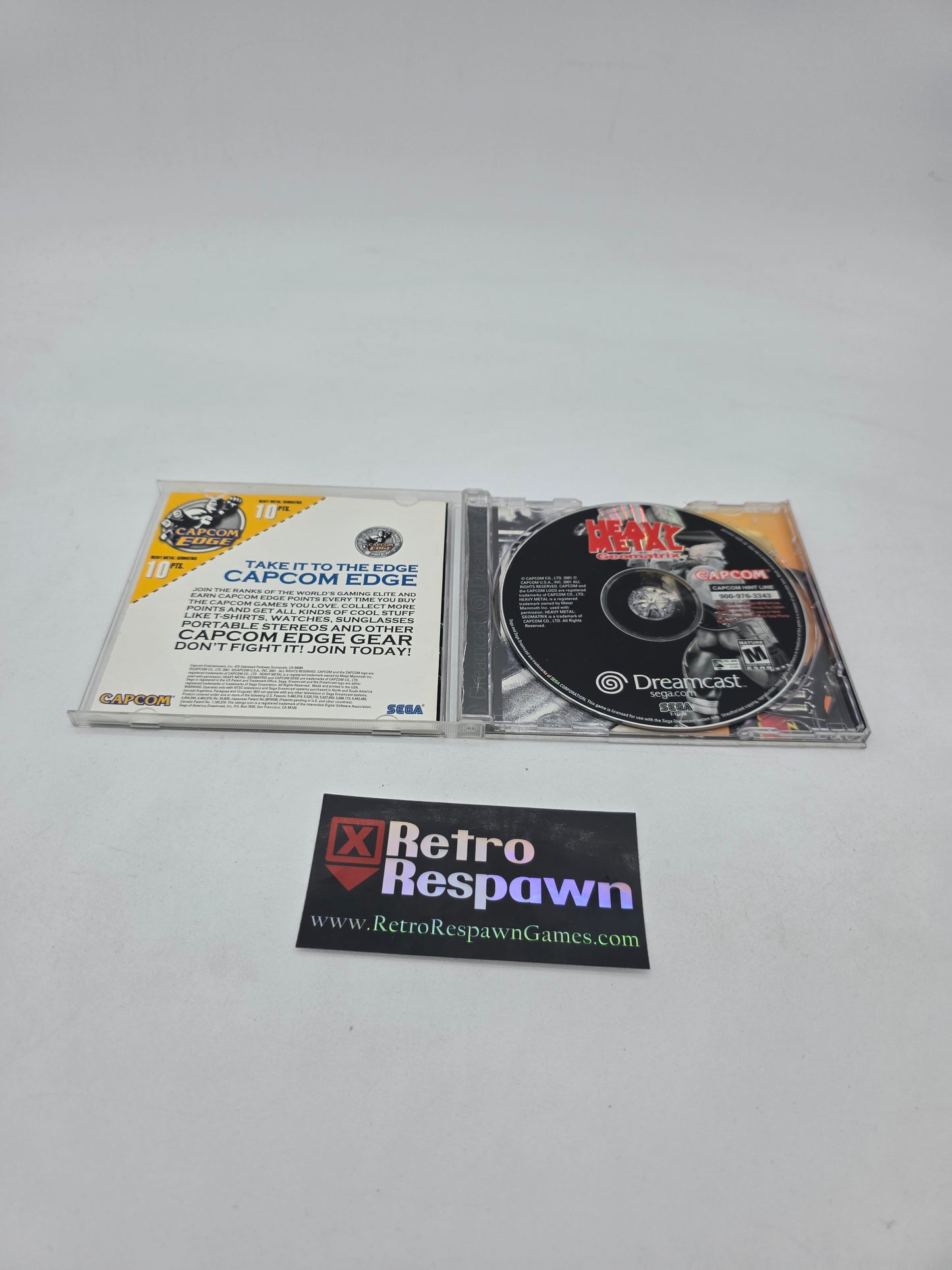 Heavy Metal Geomatrix - Sega Dreamcast (Complete)